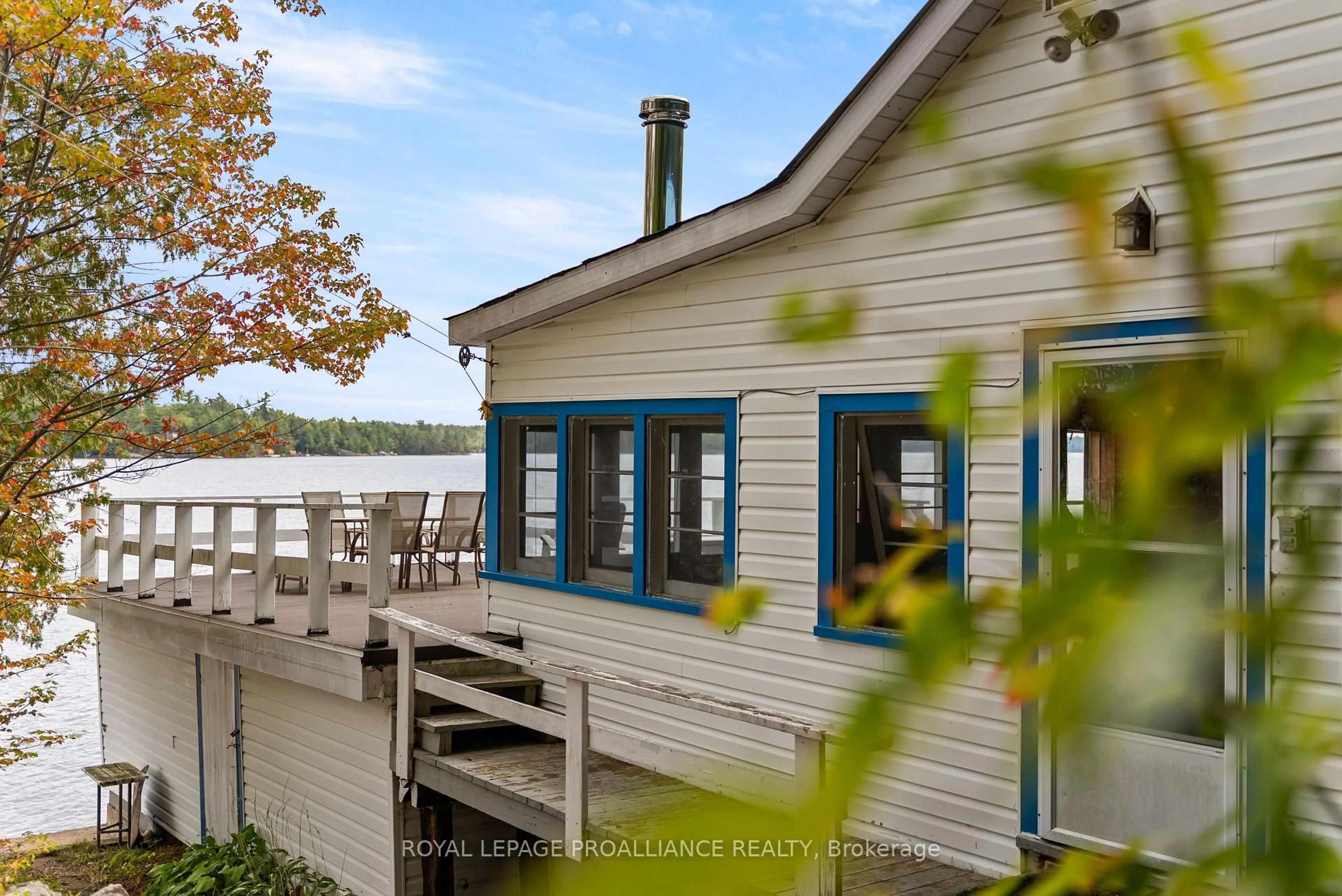 Patio, water/lake/river/ocean view for 17547 Highway 41, Cloyne Ontario K0H 1K0