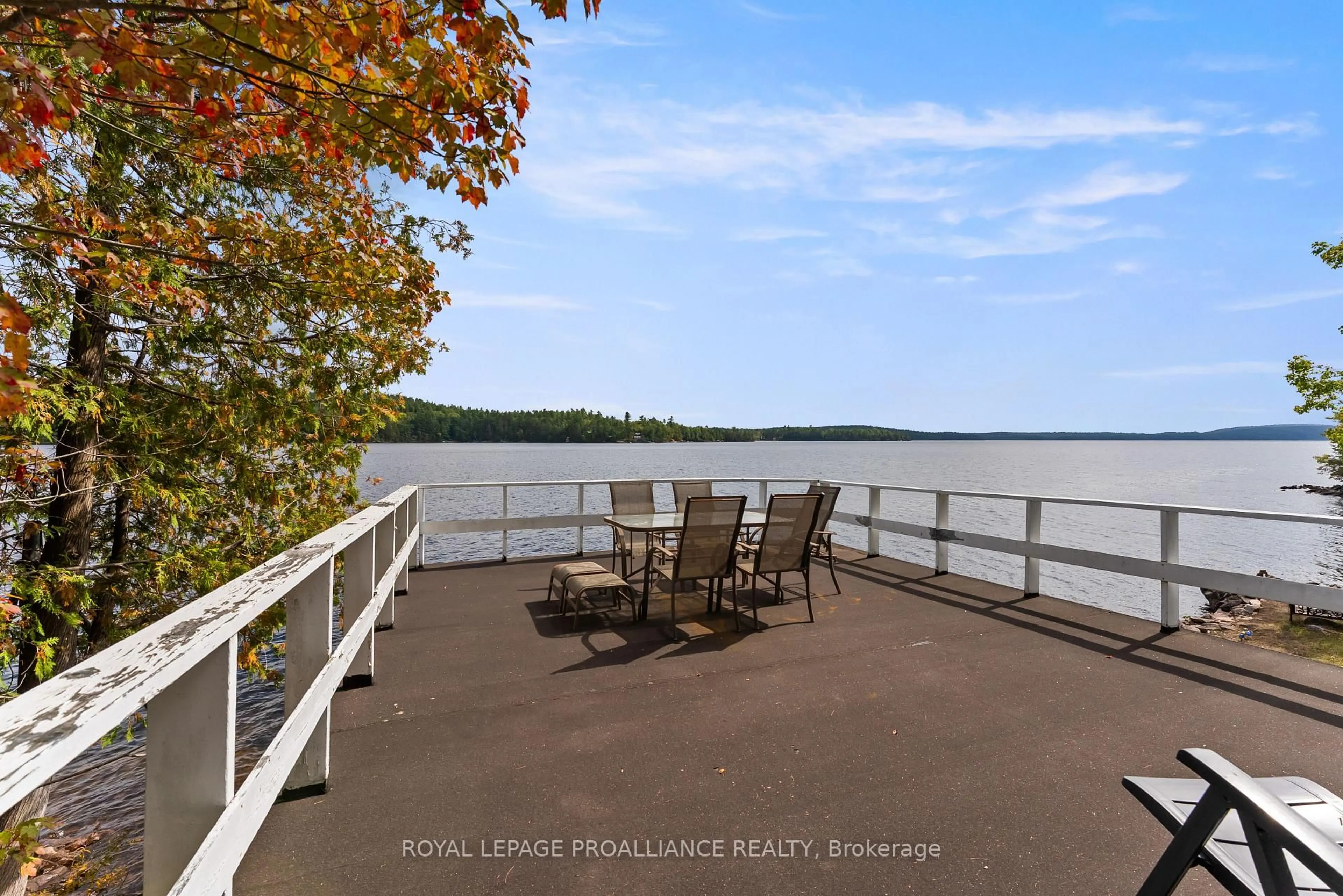 Patio, water/lake/river/ocean view for 17547 Highway 41, Cloyne Ontario K0H 1K0