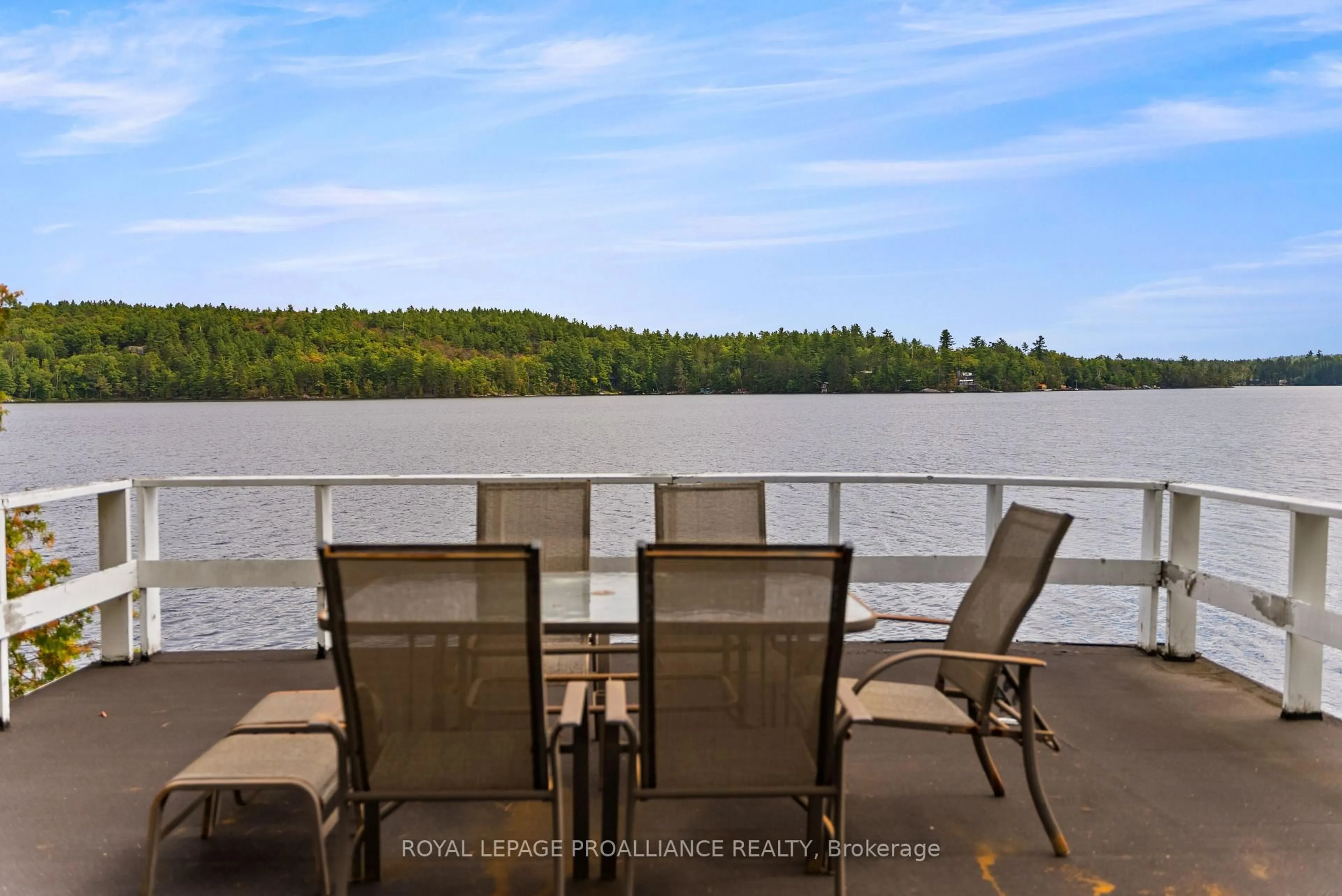 Patio, water/lake/river/ocean view for 17547 Highway 41, Cloyne Ontario K0H 1K0