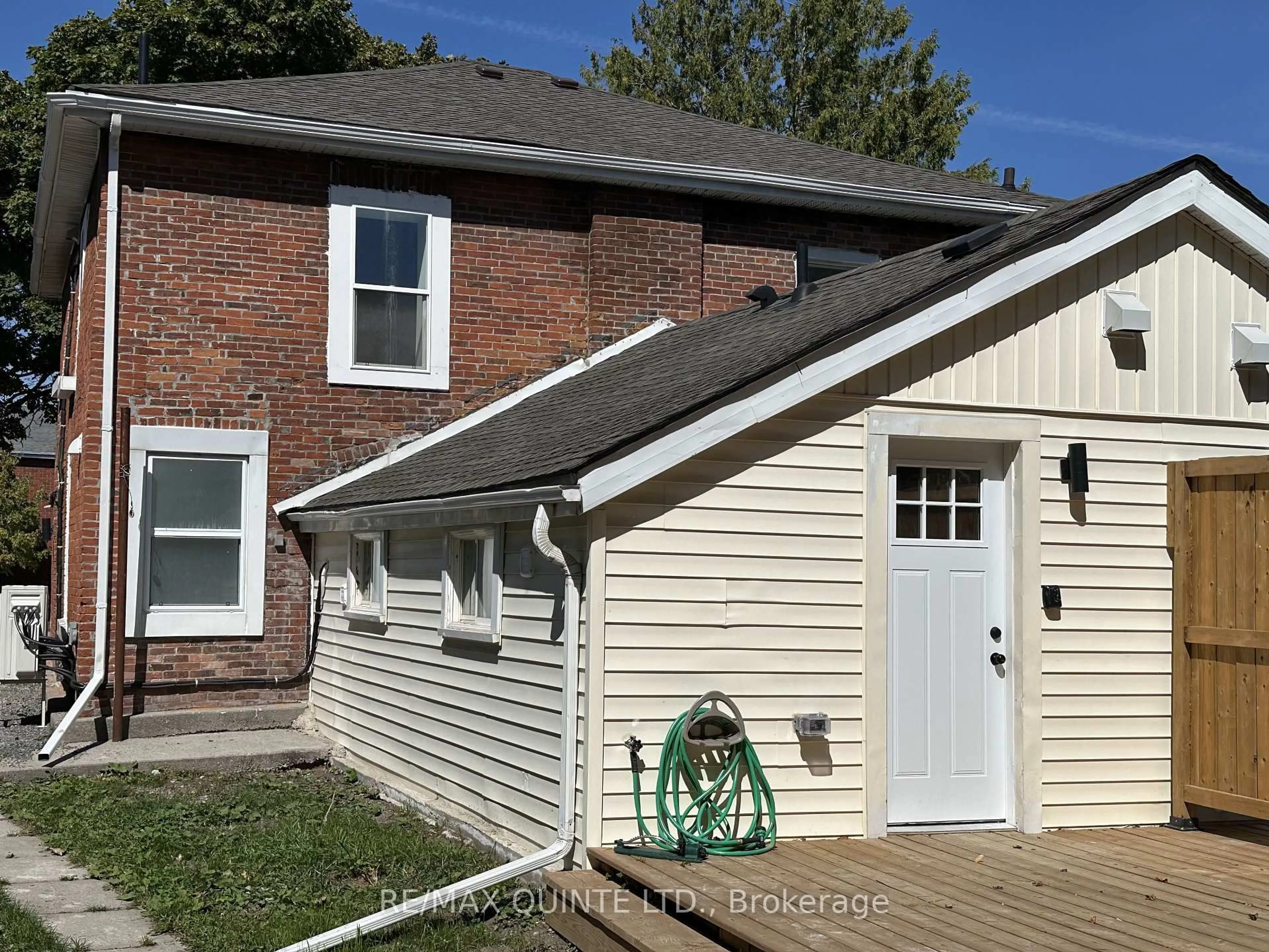 Home with brick exterior material, street for 19 & 21 Railway Terr, Belleville Ontario K8N 2R8