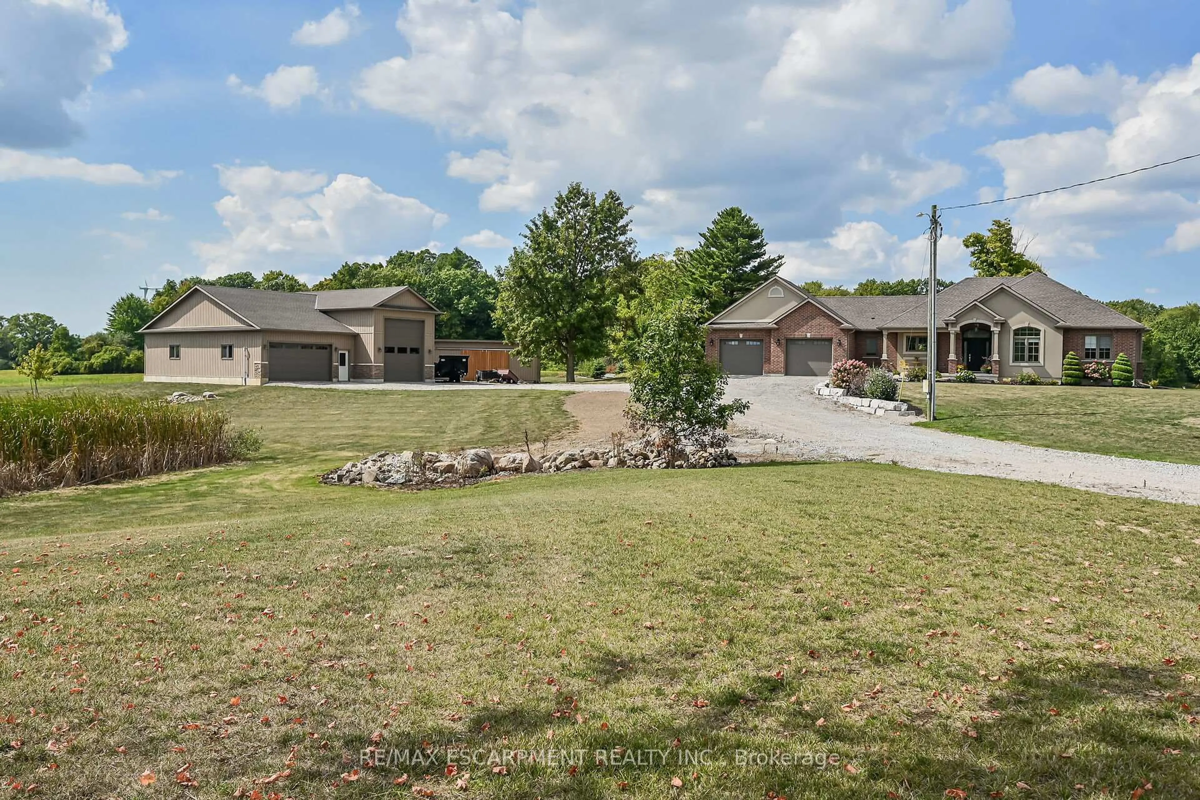 A pic from outside/outdoor area/front of a property/back of a property/a pic from drone, unknown for 175 Yaremy Rd, Haldimand Ontario N0A 1E0
