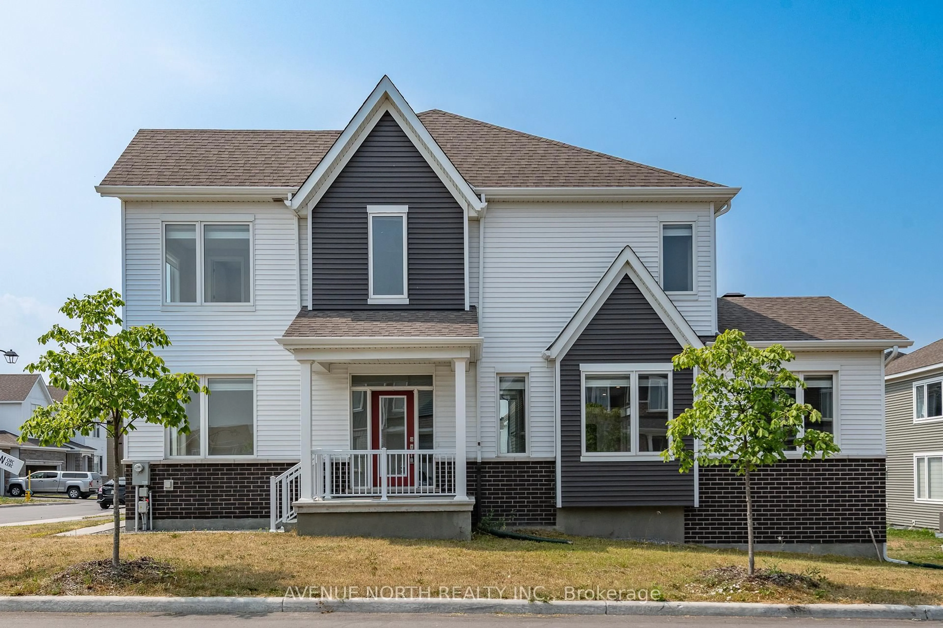 Home with vinyl exterior material, street for 161 Rugosa St, Ottawa Ontario K2J 6X4