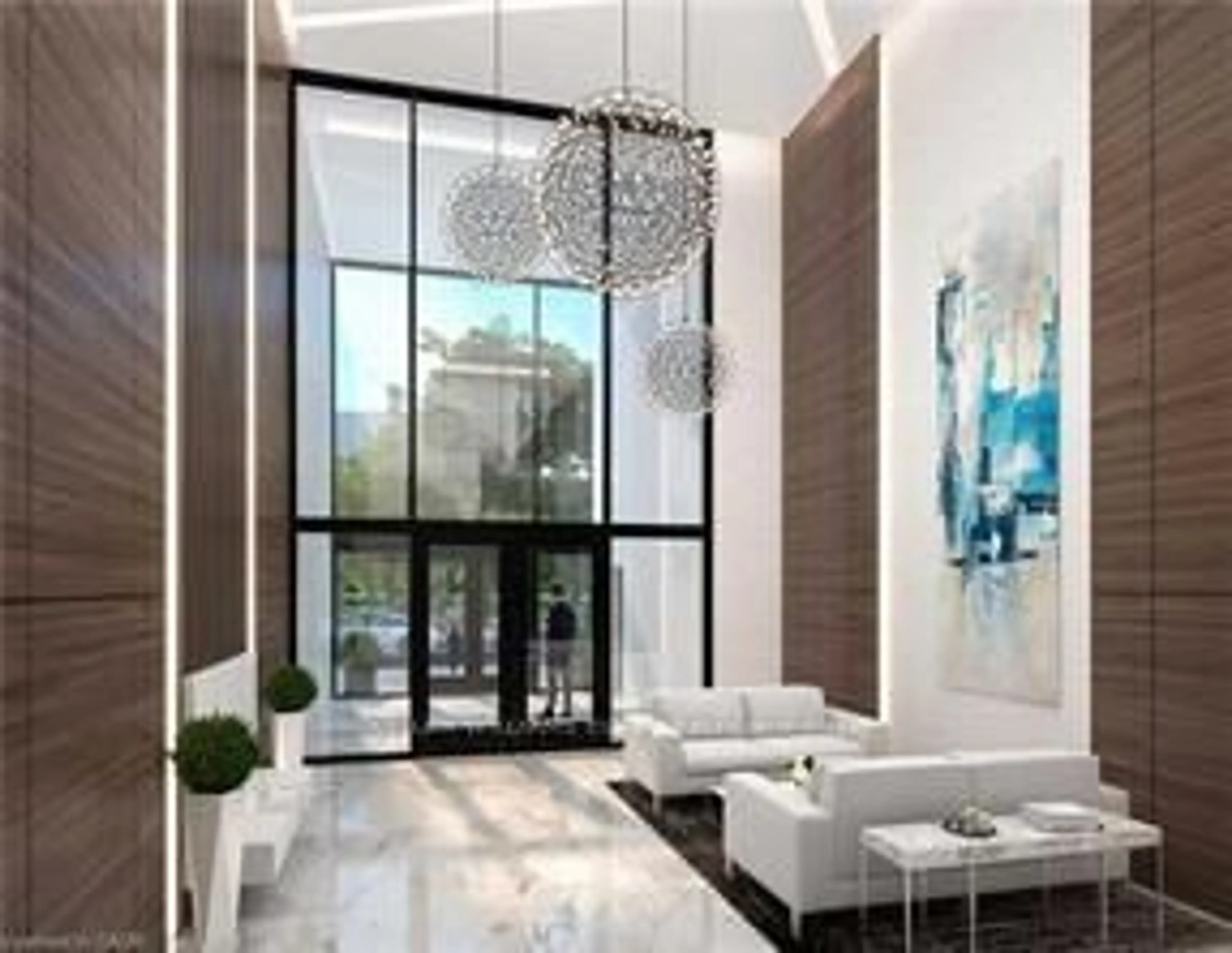 Indoor foyer for 15 Queen St #714, Hamilton Ontario L8P 3R4