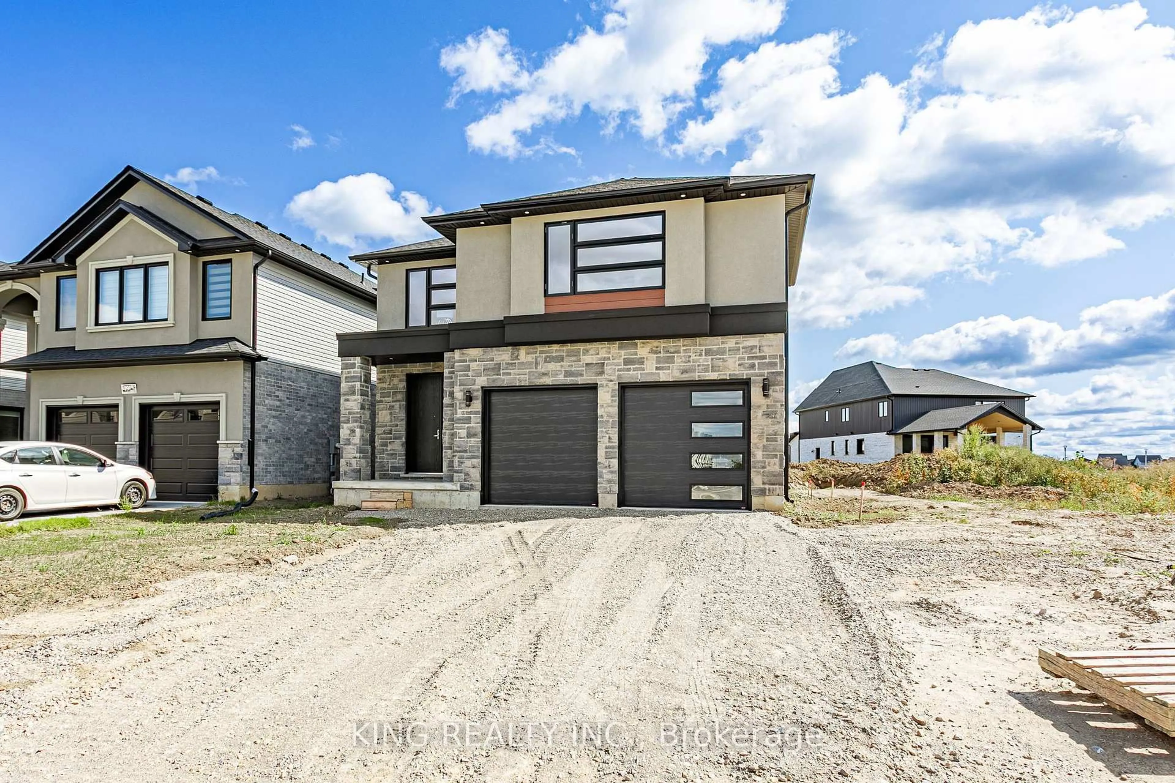 Home with brick exterior material, street for 1919 Evans Blvd, London South Ontario N6G 0M8