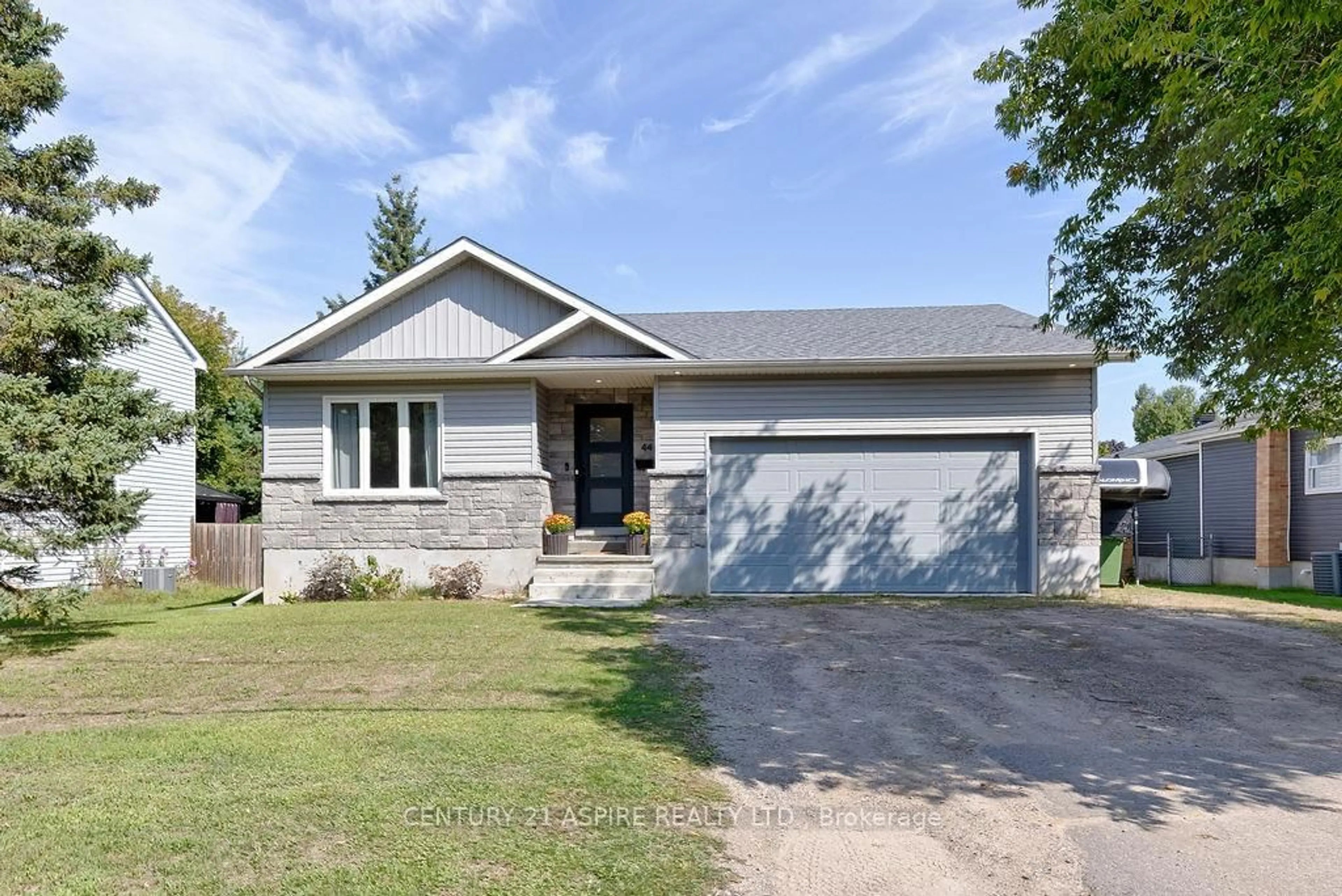 Home with brick exterior material, street for 44 Doran Rd, Petawawa Ontario K8H 1P9