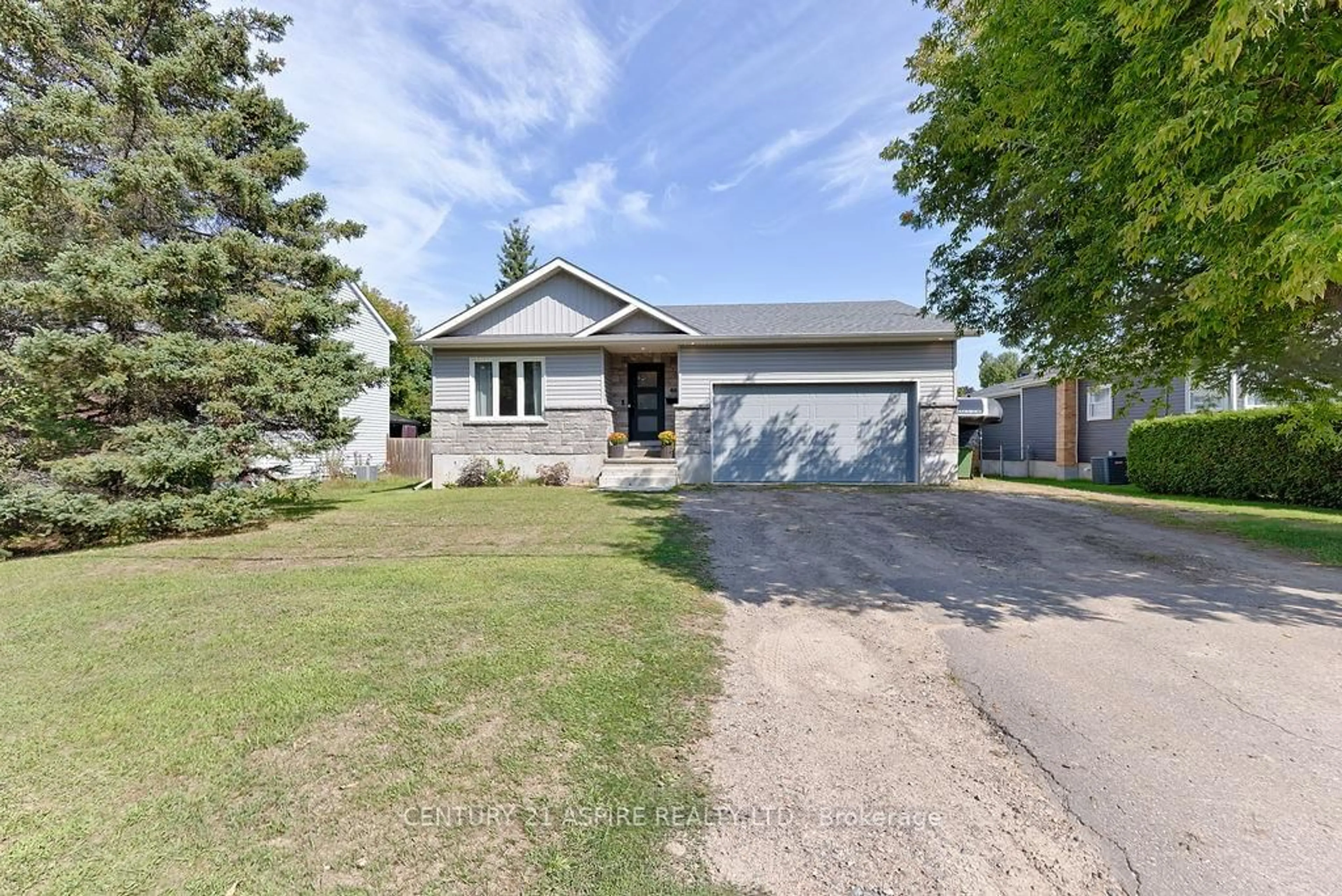 A pic from outside/outdoor area/front of a property/back of a property/a pic from drone, street for 44 Doran Rd, Petawawa Ontario K8H 1P9