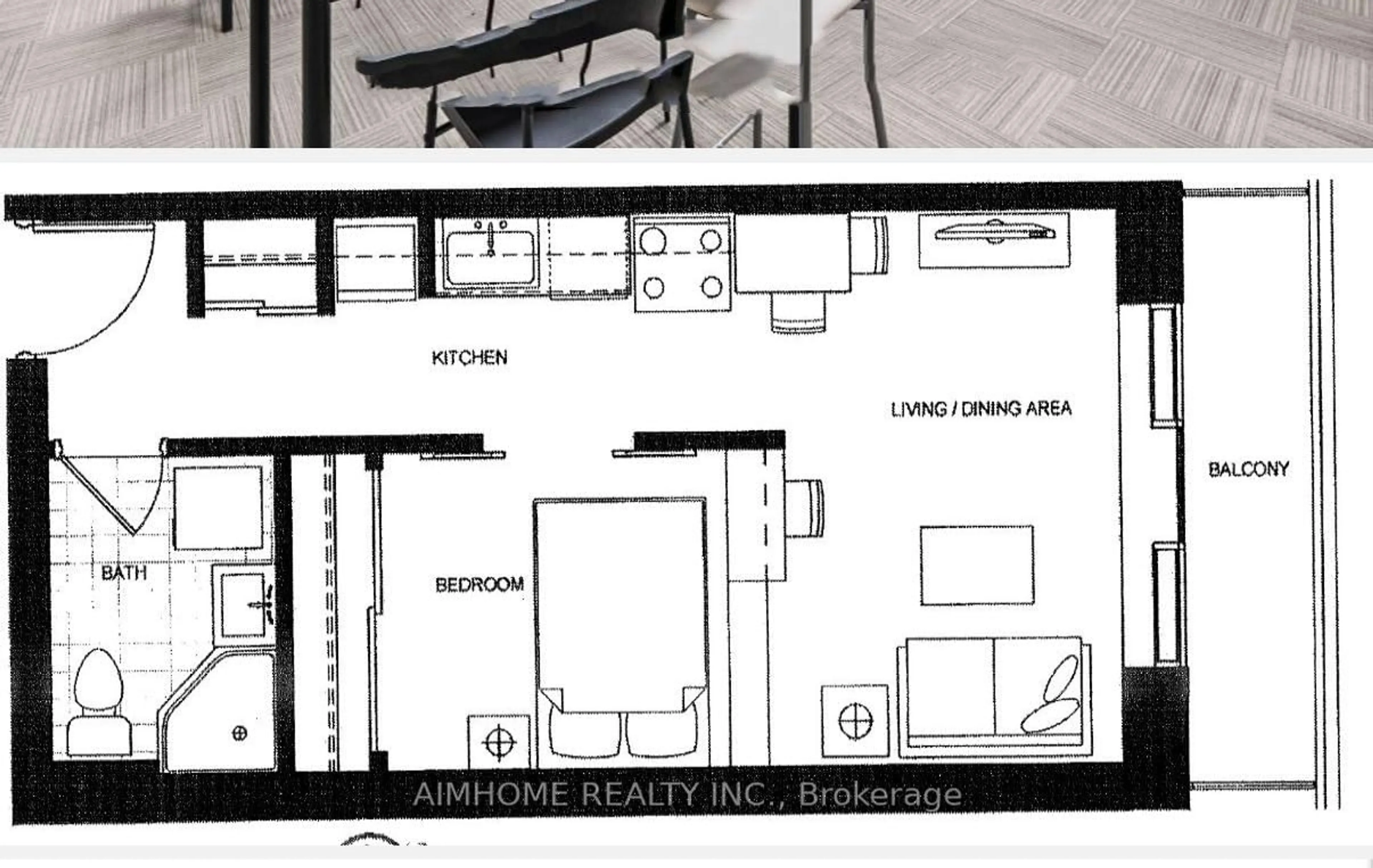 Floor plan for 652 Princess St St #210, Kingston Ontario K7L 1E5