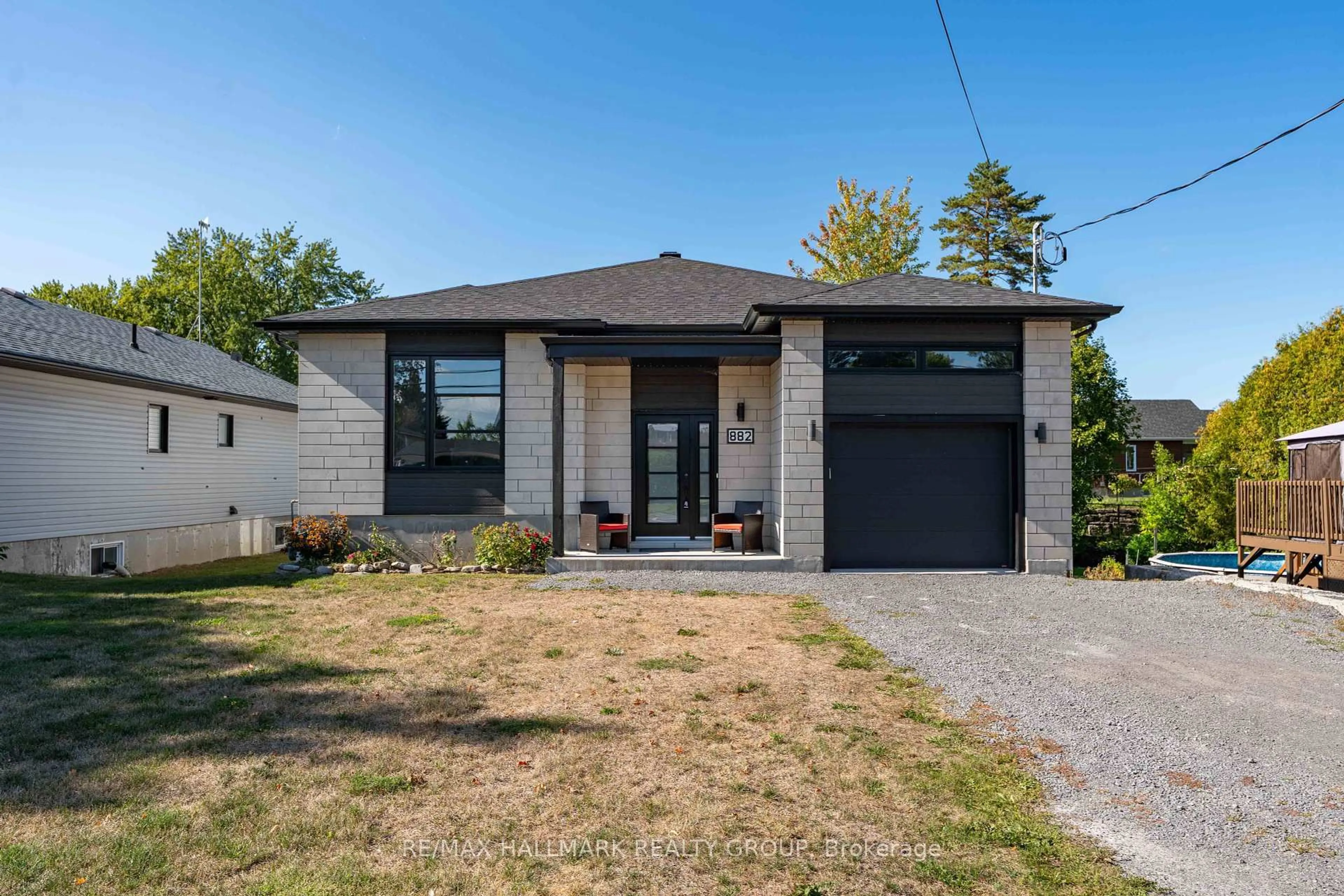 Home with brick exterior material, street for 882 FRONT Rd, Champlain Ontario K0B 1K0