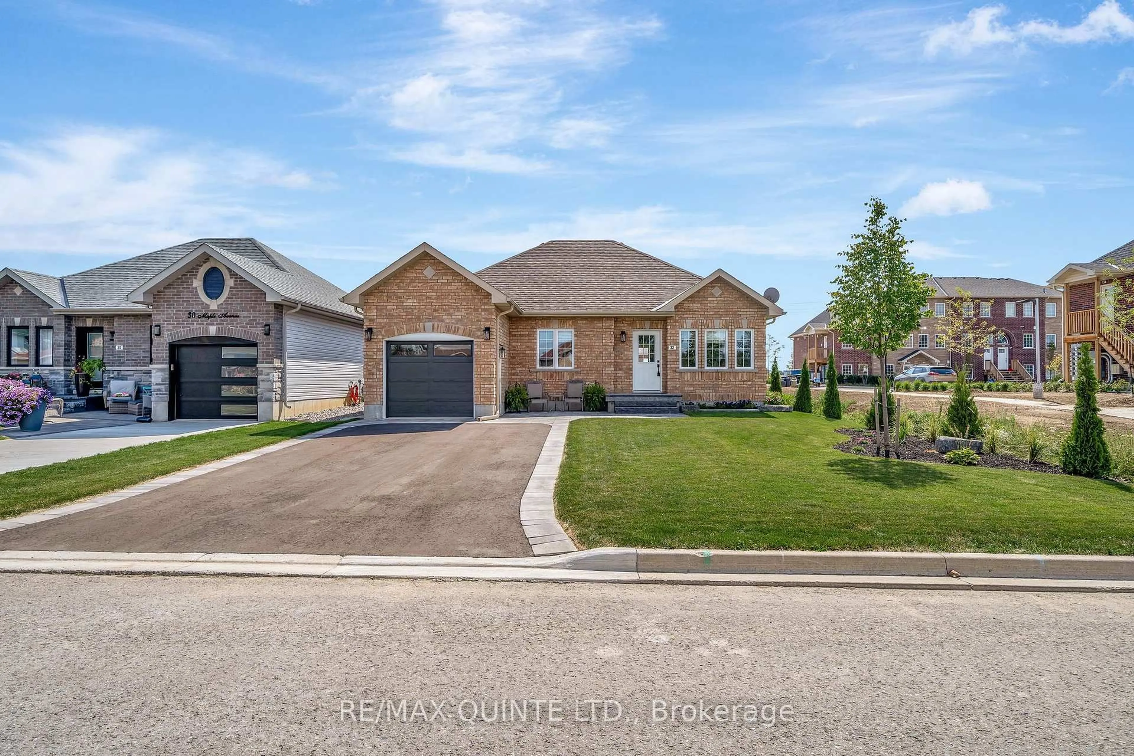 Home with brick exterior material, street for 32 Maple Ave, Asphodel-Norwood Ontario K0L 2V0