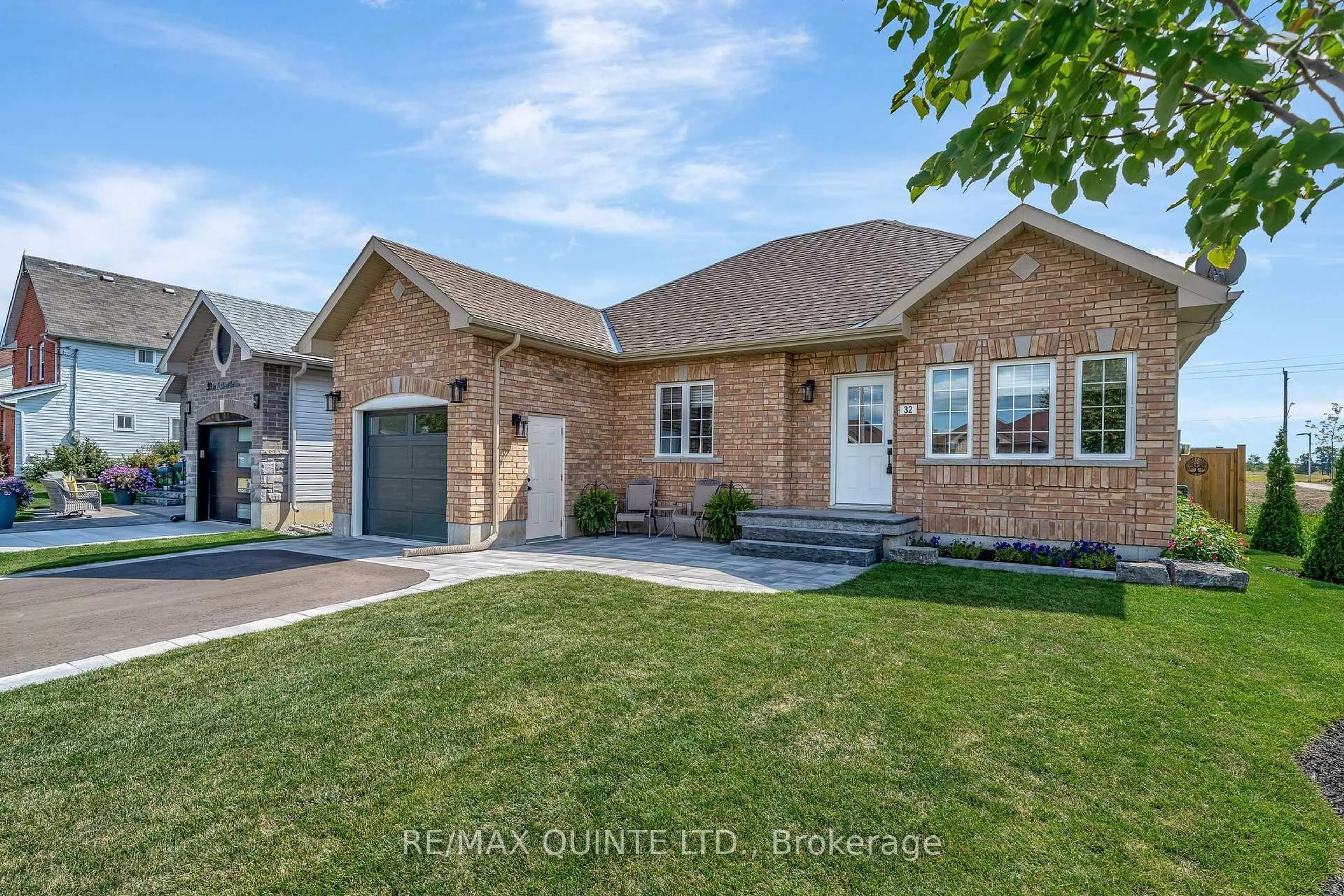 Home with brick exterior material, street for 32 Maple Ave, Asphodel-Norwood Ontario K0L 2V0