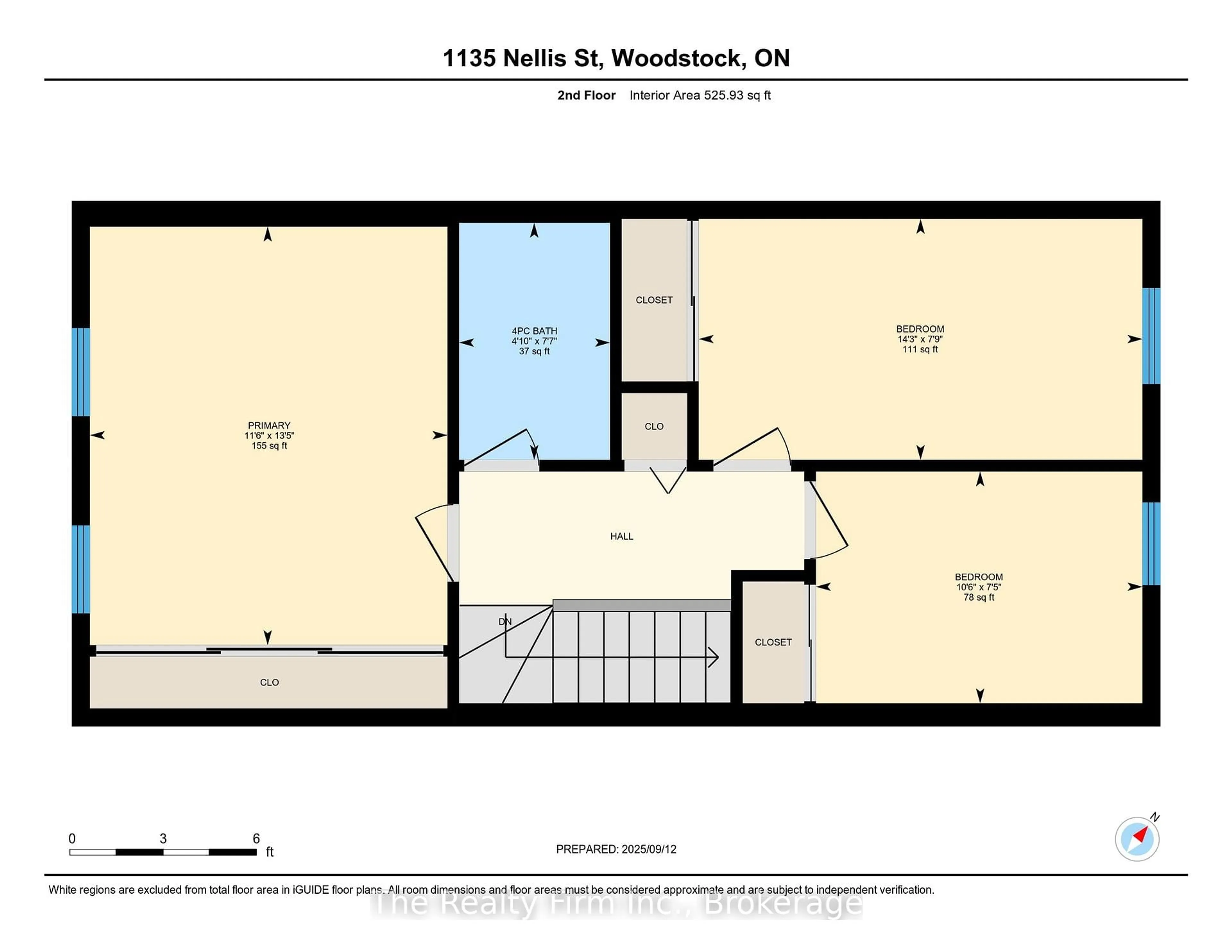 Floor plan for 1135 Nellis St #2, Woodstock Ontario N4T 1P7