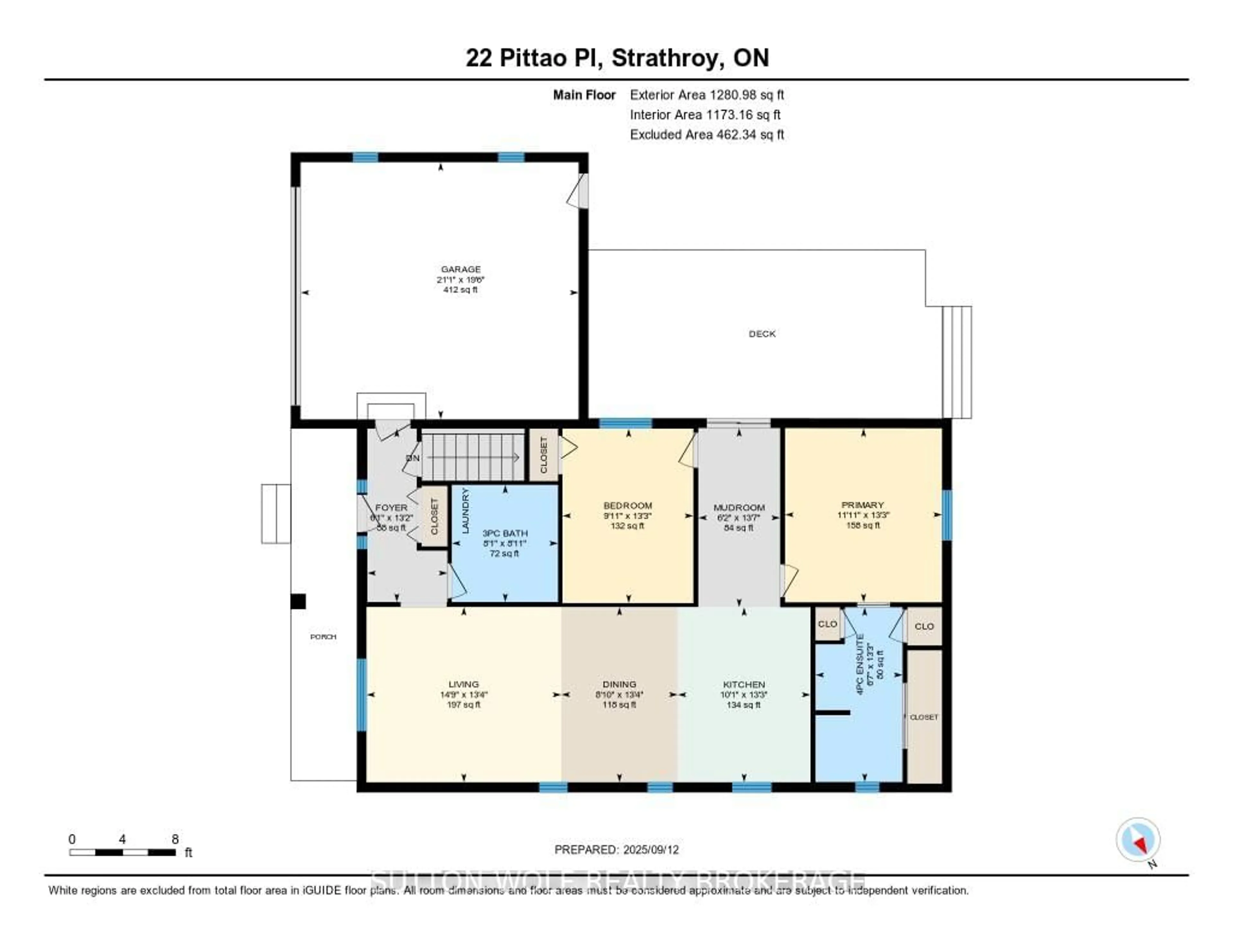 Floor plan for 22 Pittao Pl, Strathroy-Caradoc Ontario N7G 4E7