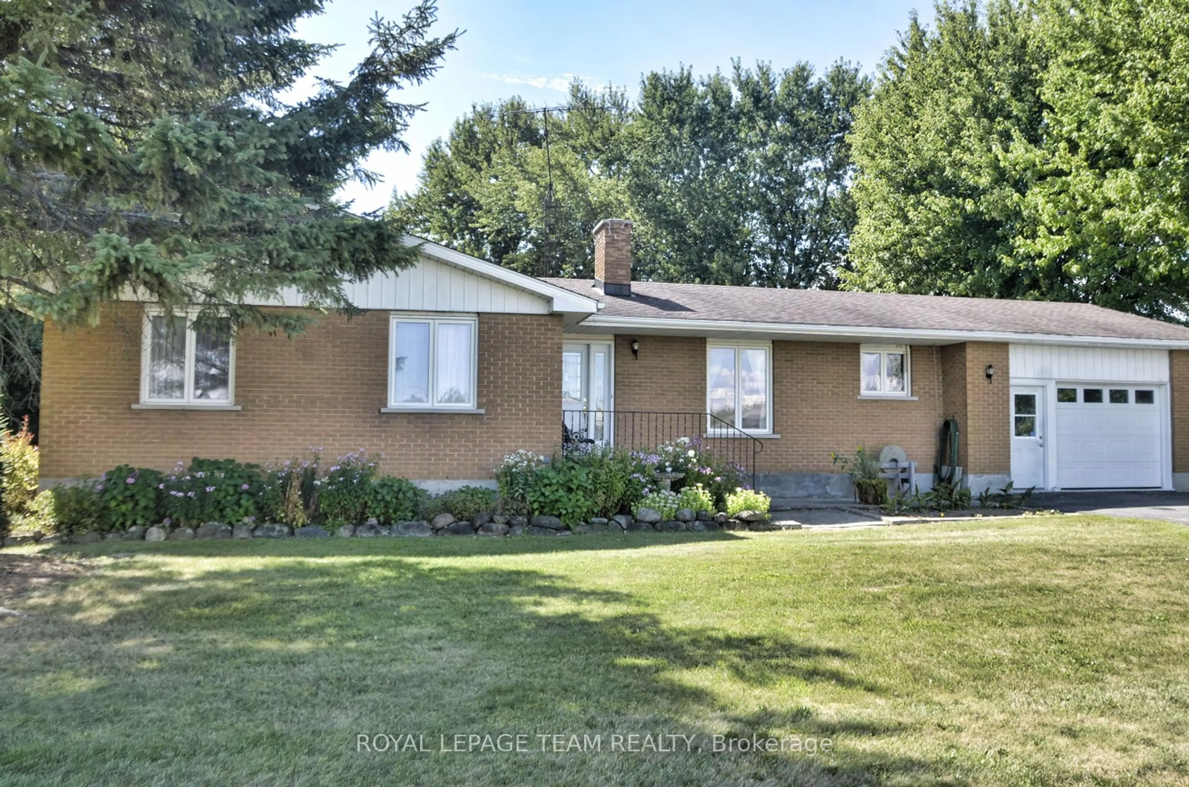 Home with brick exterior material, street for 5740 Carman Rd, South Dundas Ontario K0E 1K0