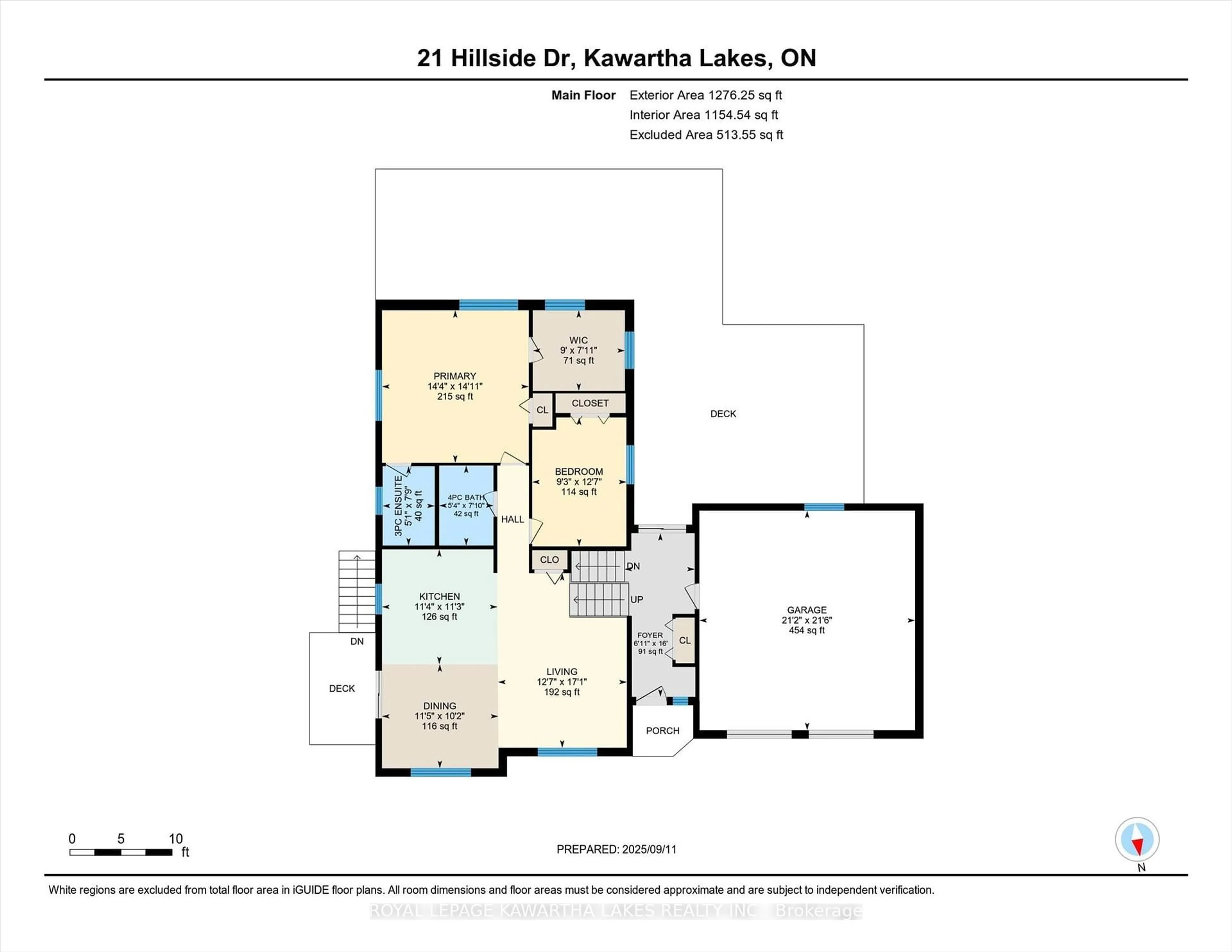 Floor plan for 21 Hillside Dr, Kawartha Lakes Ontario K9V 1A3
