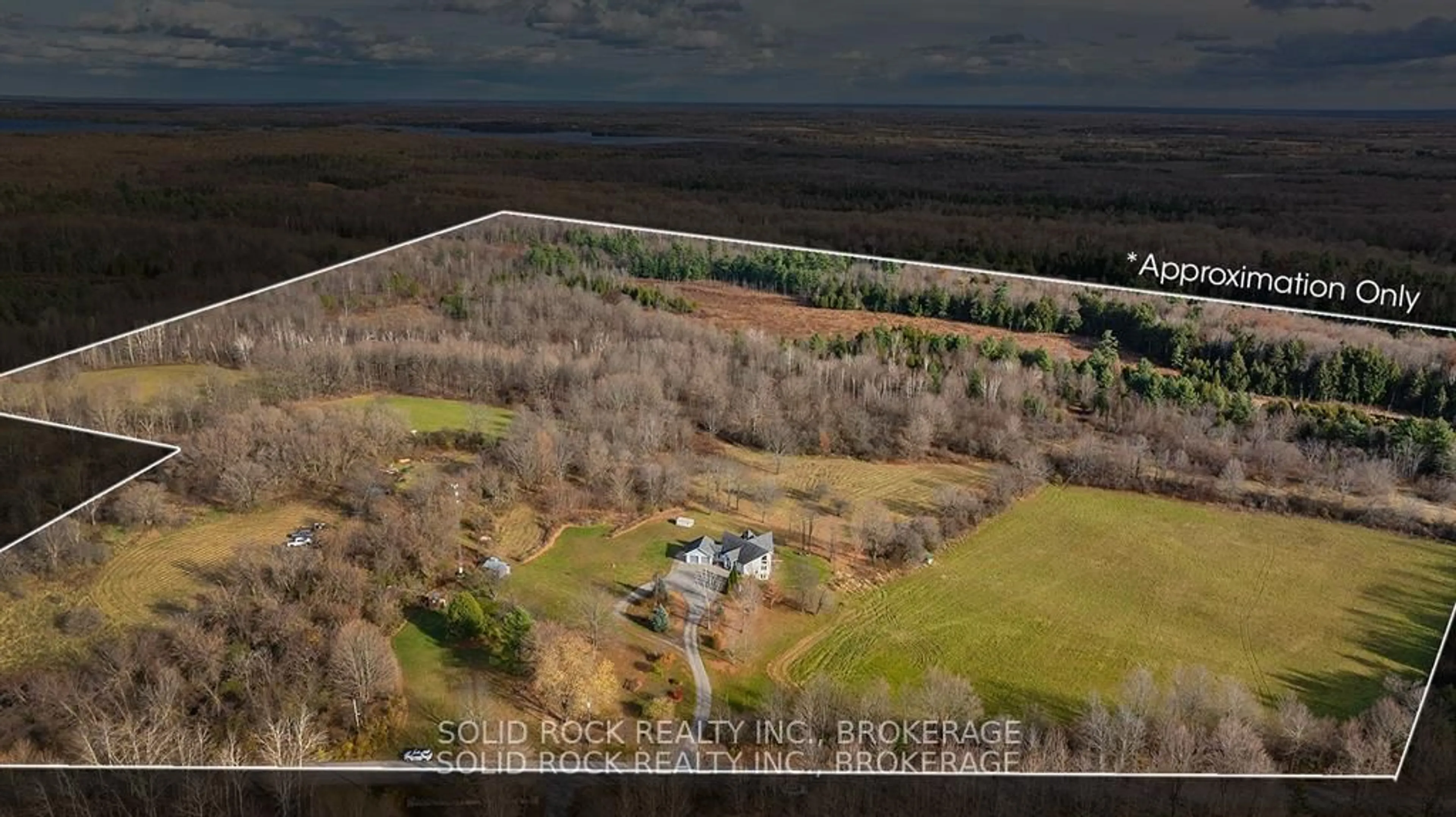 A pic from outside/outdoor area/front of a property/back of a property/a pic from drone, water/lake/river/ocean view for 4419 Old Kingston Rd, Rideau Lakes Ontario K0G 1V0