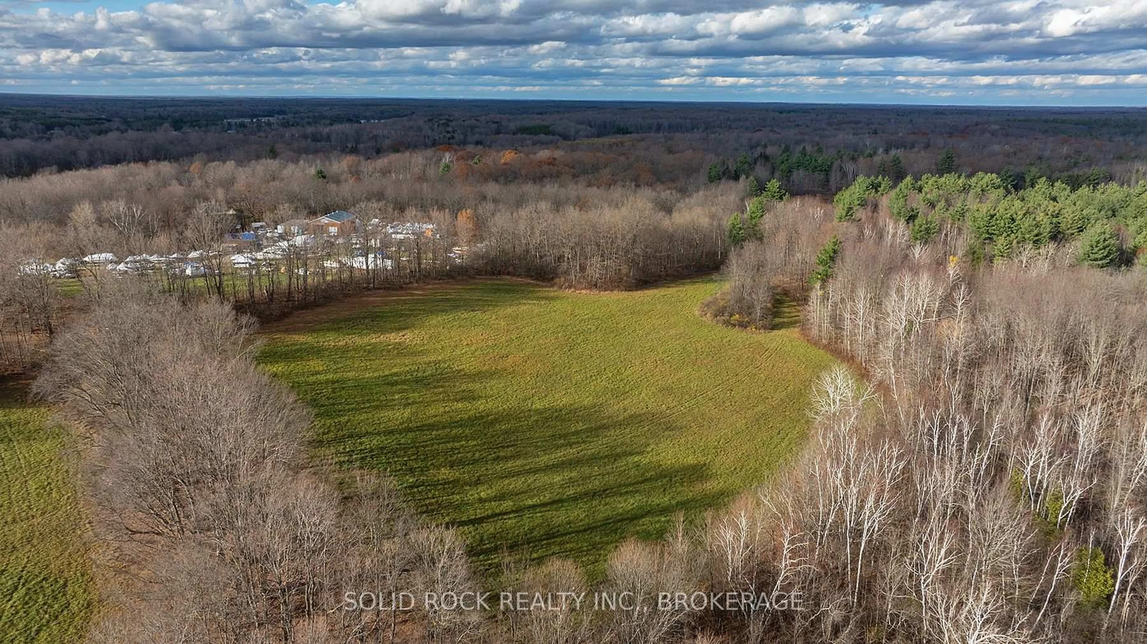 A pic from outside/outdoor area/front of a property/back of a property/a pic from drone, forest/trees view for 4419 Old Kingston Rd, Rideau Lakes Ontario K0G 1V0