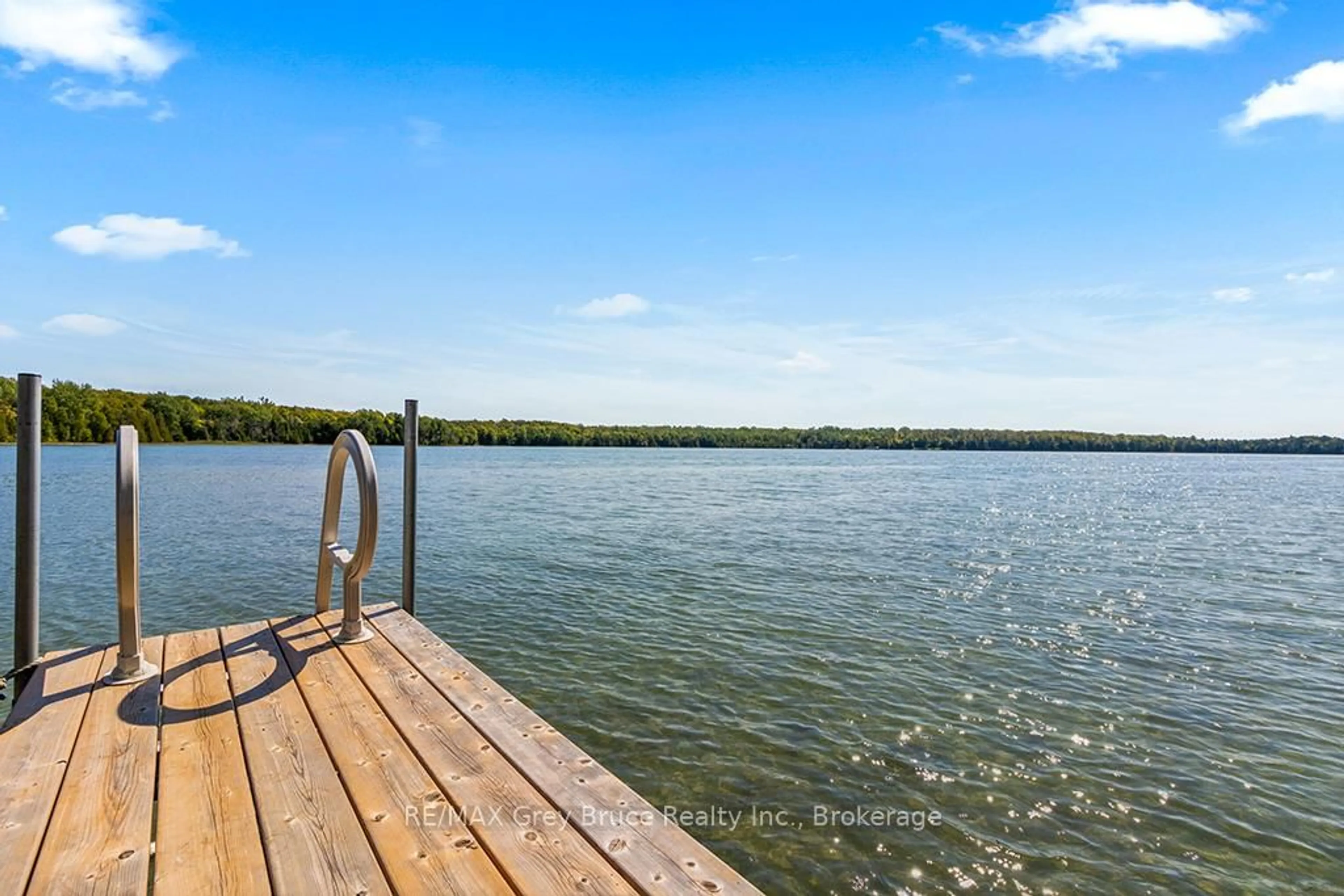 Patio, water/lake/river/ocean view for 283 Britain Lake Rd, Northern Bruce Peninsula Ontario N0H 1Z0