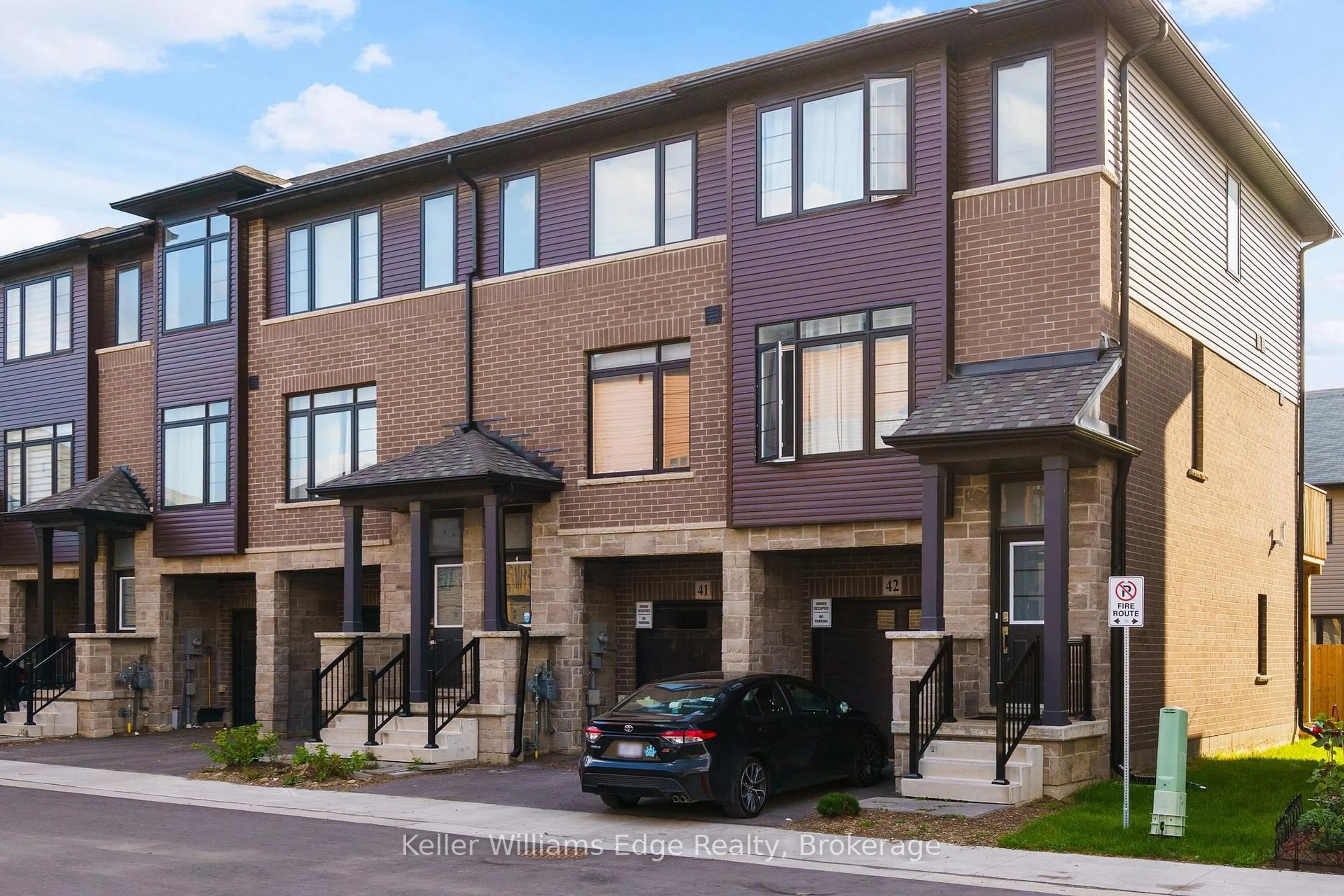Home with brick exterior material, street for 461 Blackburn Dr #41, Brant Ontario N3T 5L5
