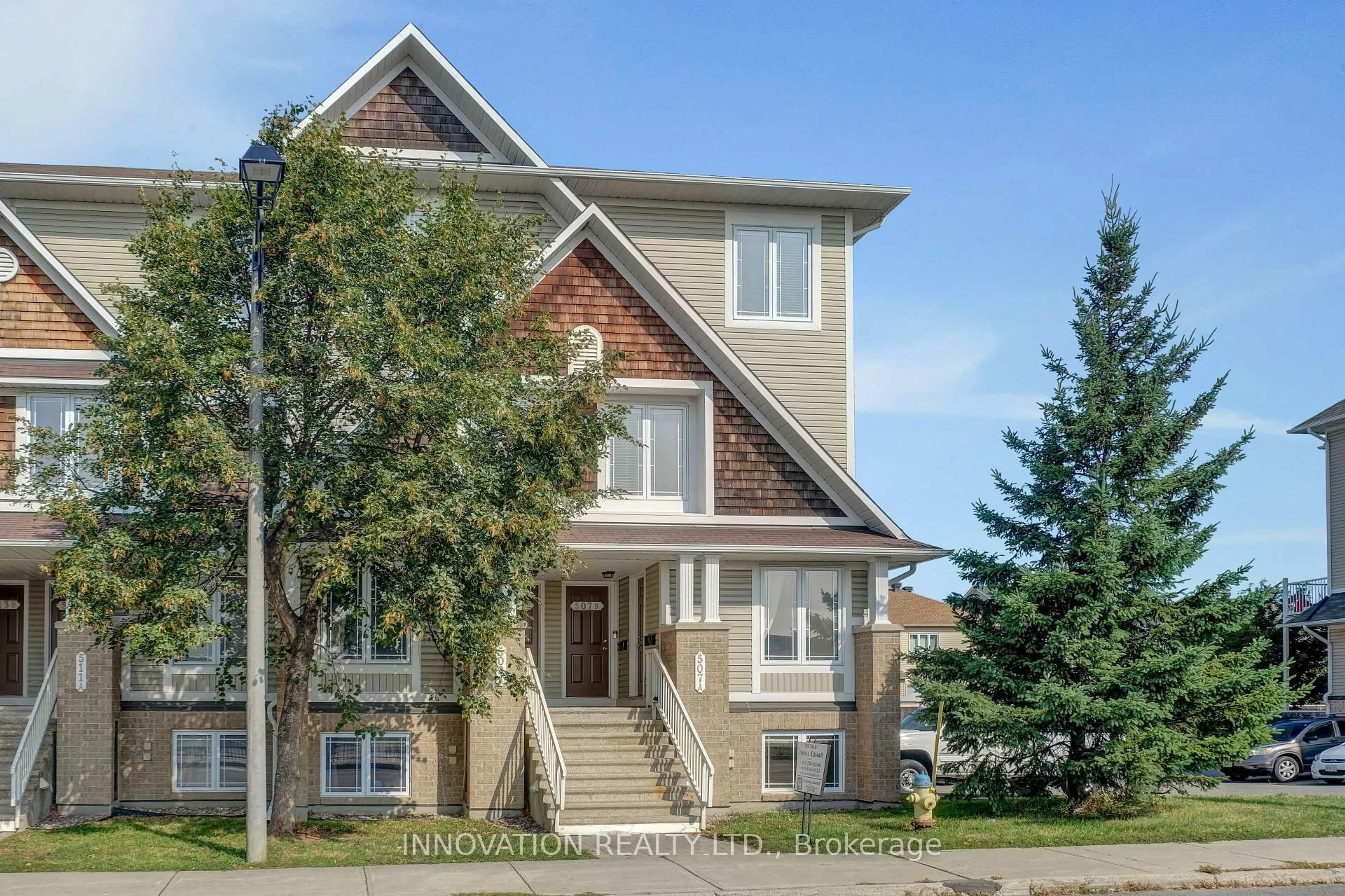 Home with brick exterior material, unknown for 507 B Chapman Mills Dr #49, Ottawa Ontario K2J 0M8