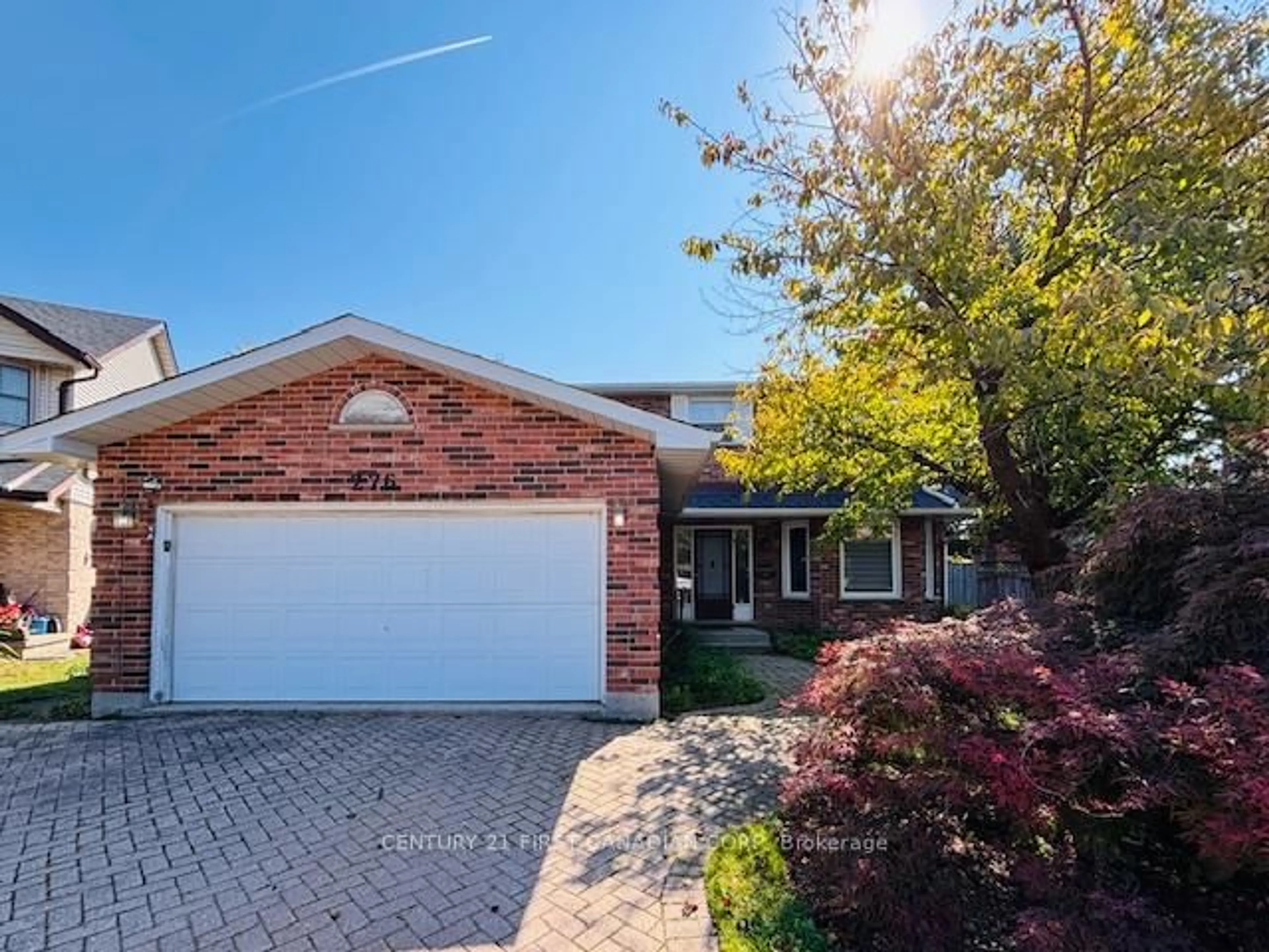 Home with brick exterior material, street for 276 Blue Forest Pl, London North Ontario N6G 4H7