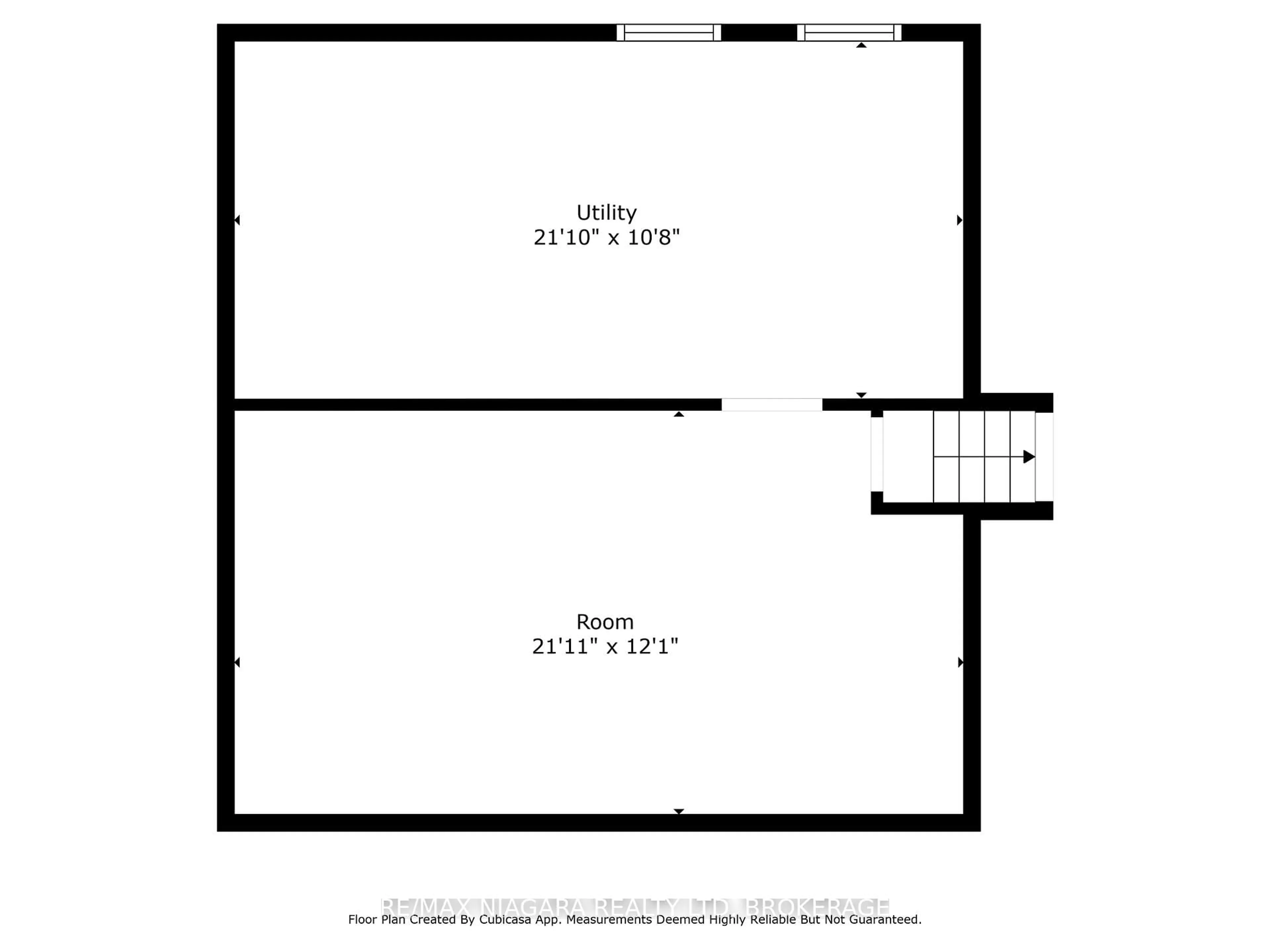Floor plan for 4 Willow St, Welland Ontario L3C 4L1