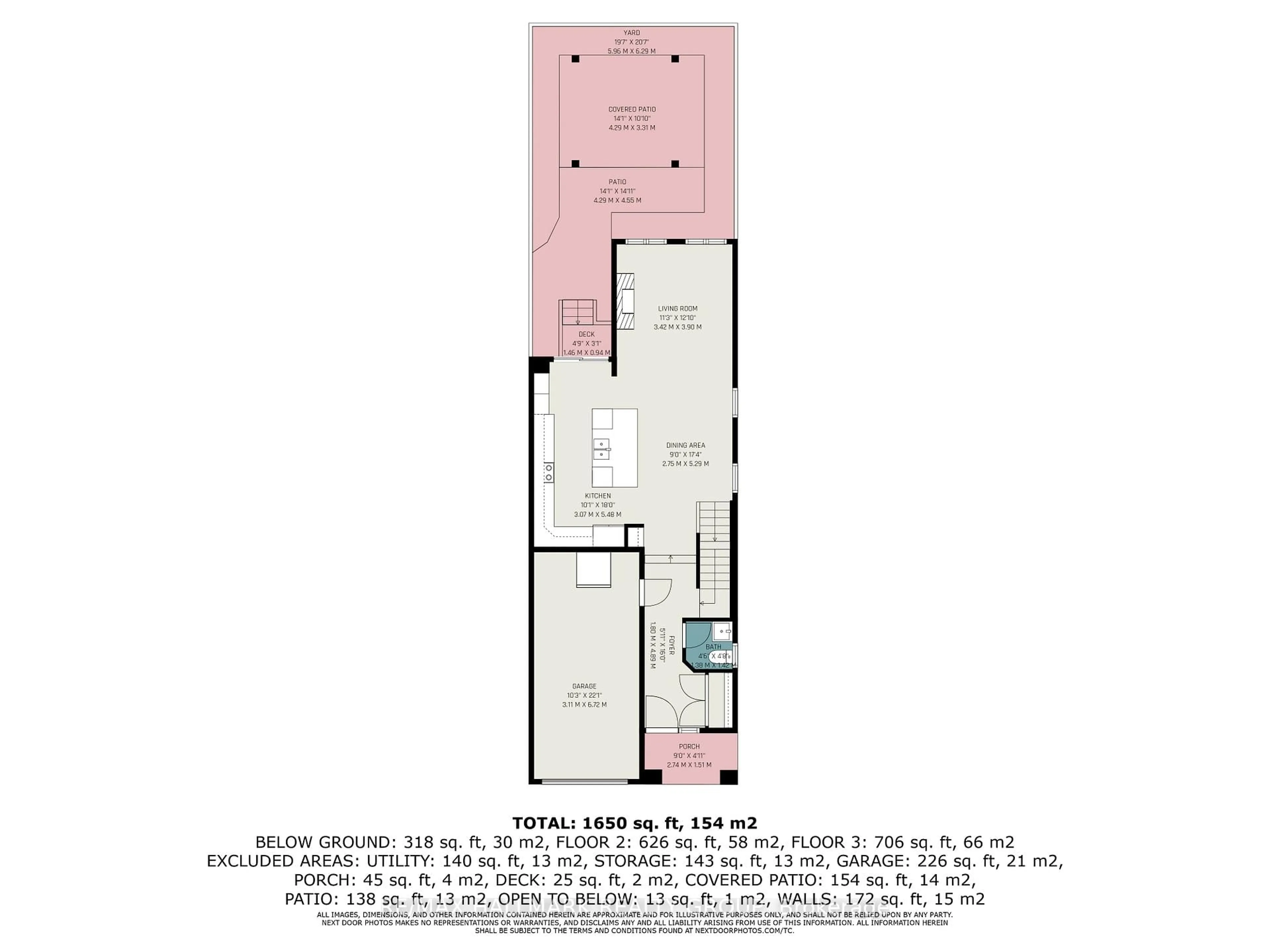 Floor plan for 754 Cairn Cres, Ottawa Ontario K1W 0P4