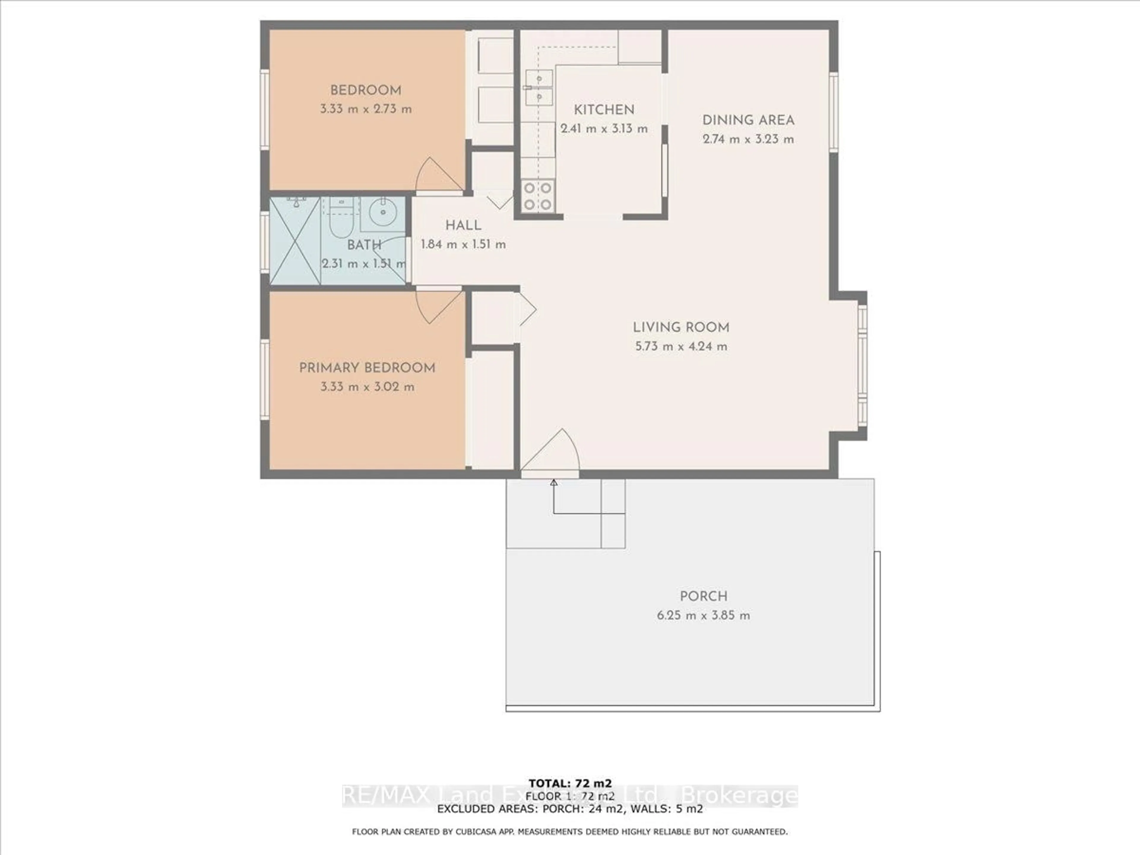 Floor plan for 303 Waterloo St #55, Saugeen Shores Ontario N0H 2C1