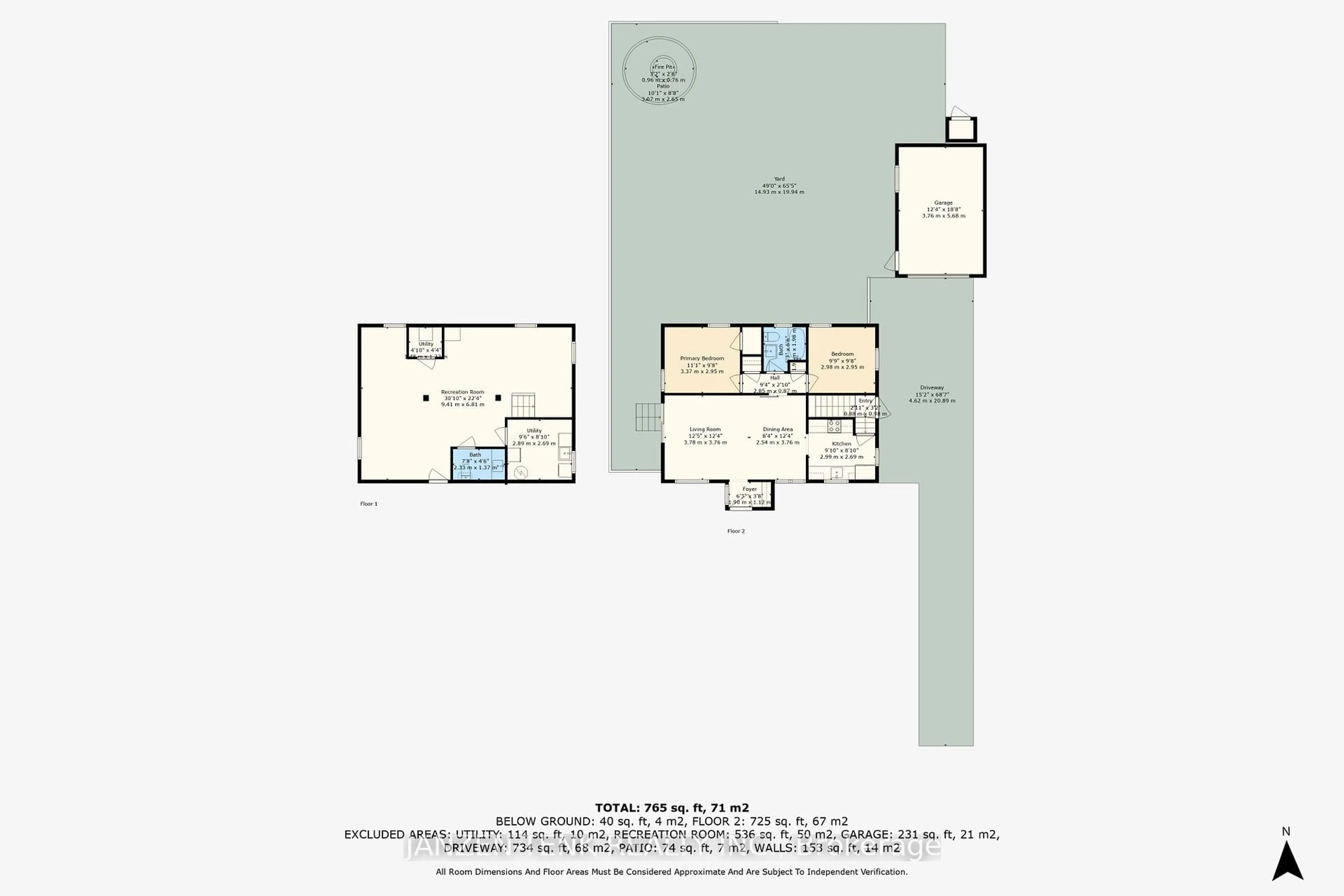 Floor plan for 154 Elm St, St. Thomas Ontario N5R 1J3