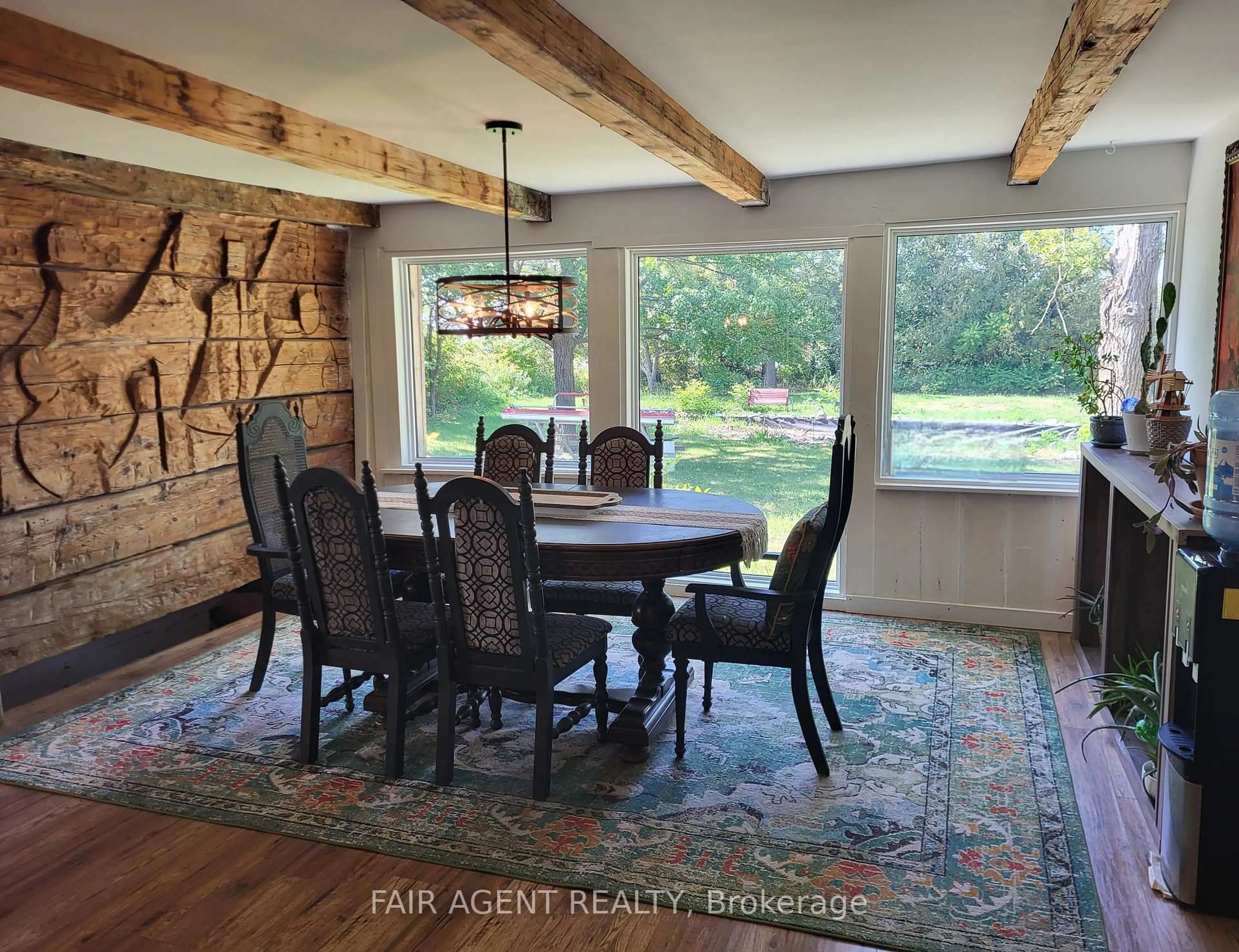 Dining room, wood/laminate floor for 591 CONCESSION 4 Rd, Alfred and Plantagenet Ontario K0B 1L0