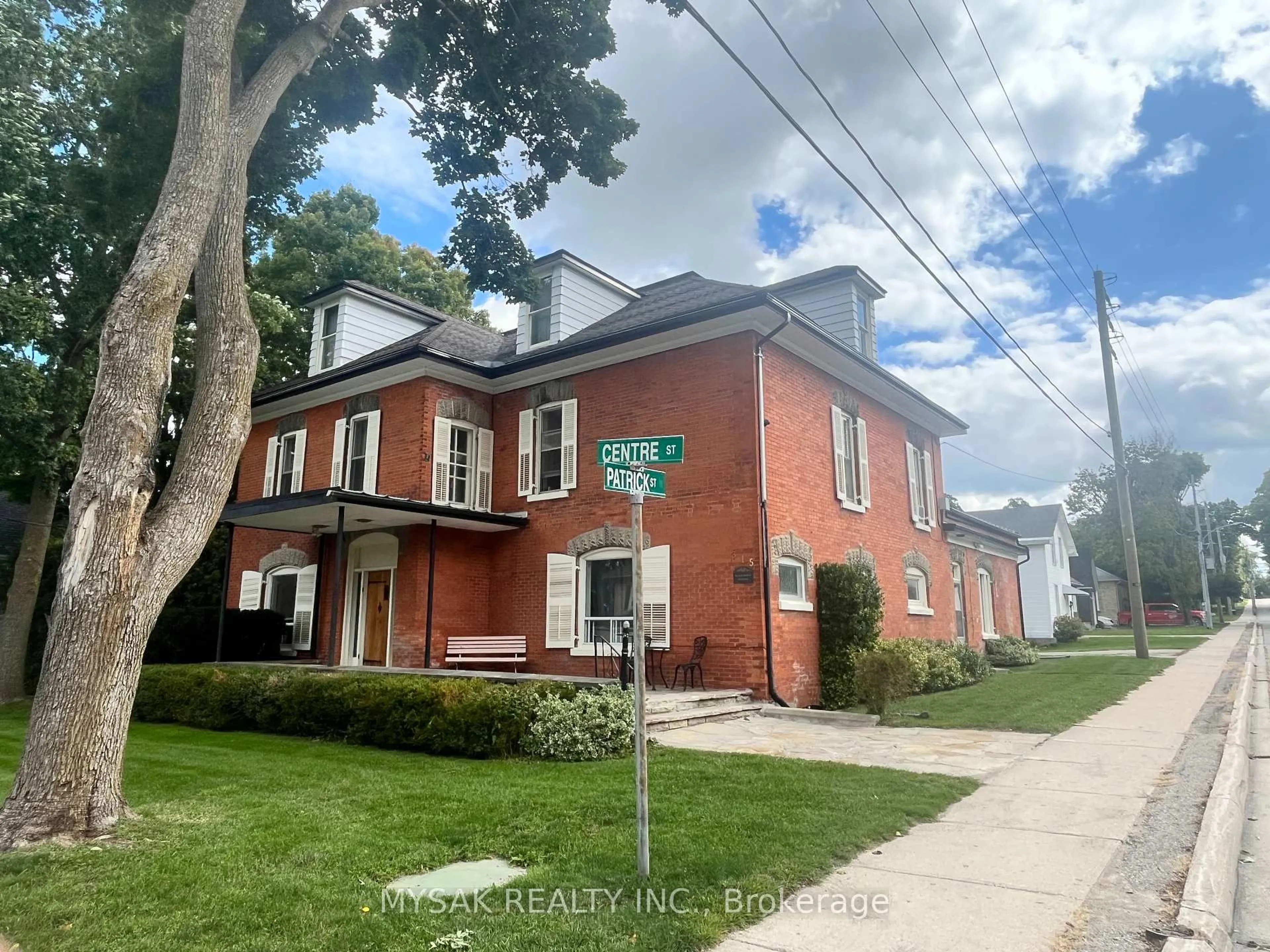 Home with brick exterior material, street for 315 Centre St, North Huron Ontario N0G 2W0