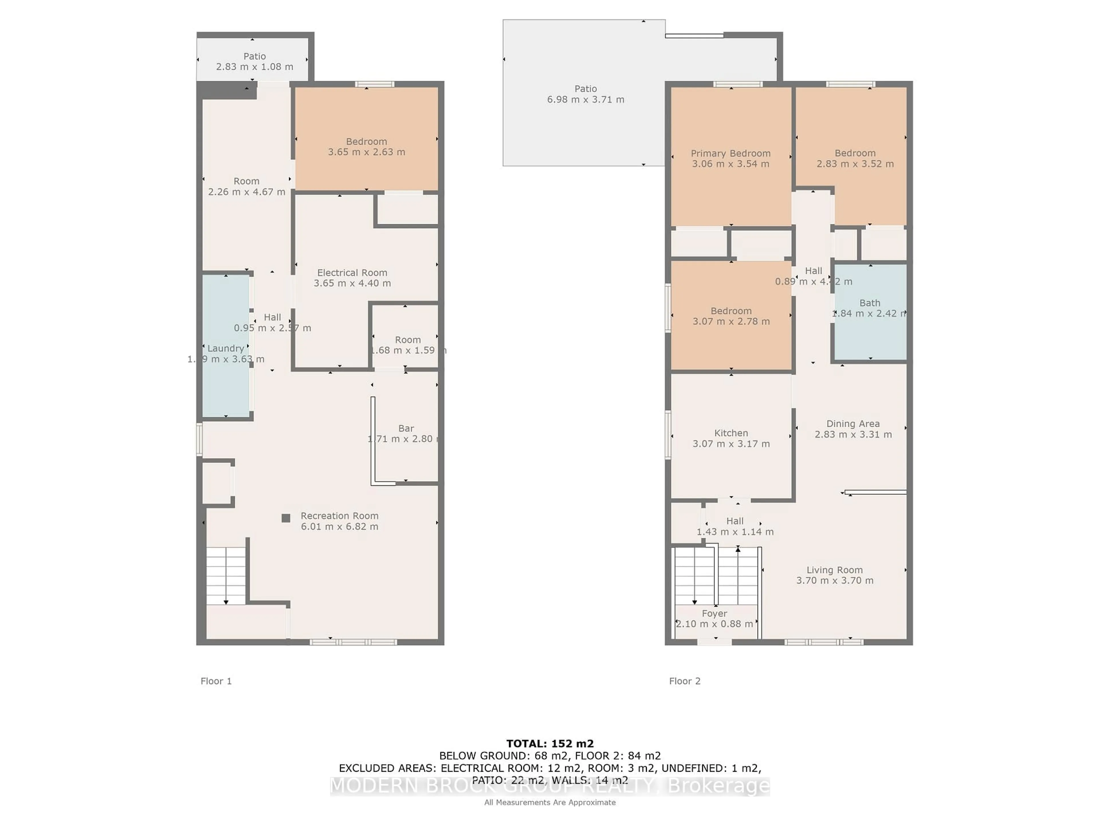 Floor plan for 802 Cunningham Cres, Brockville Ontario K6V 6H2
