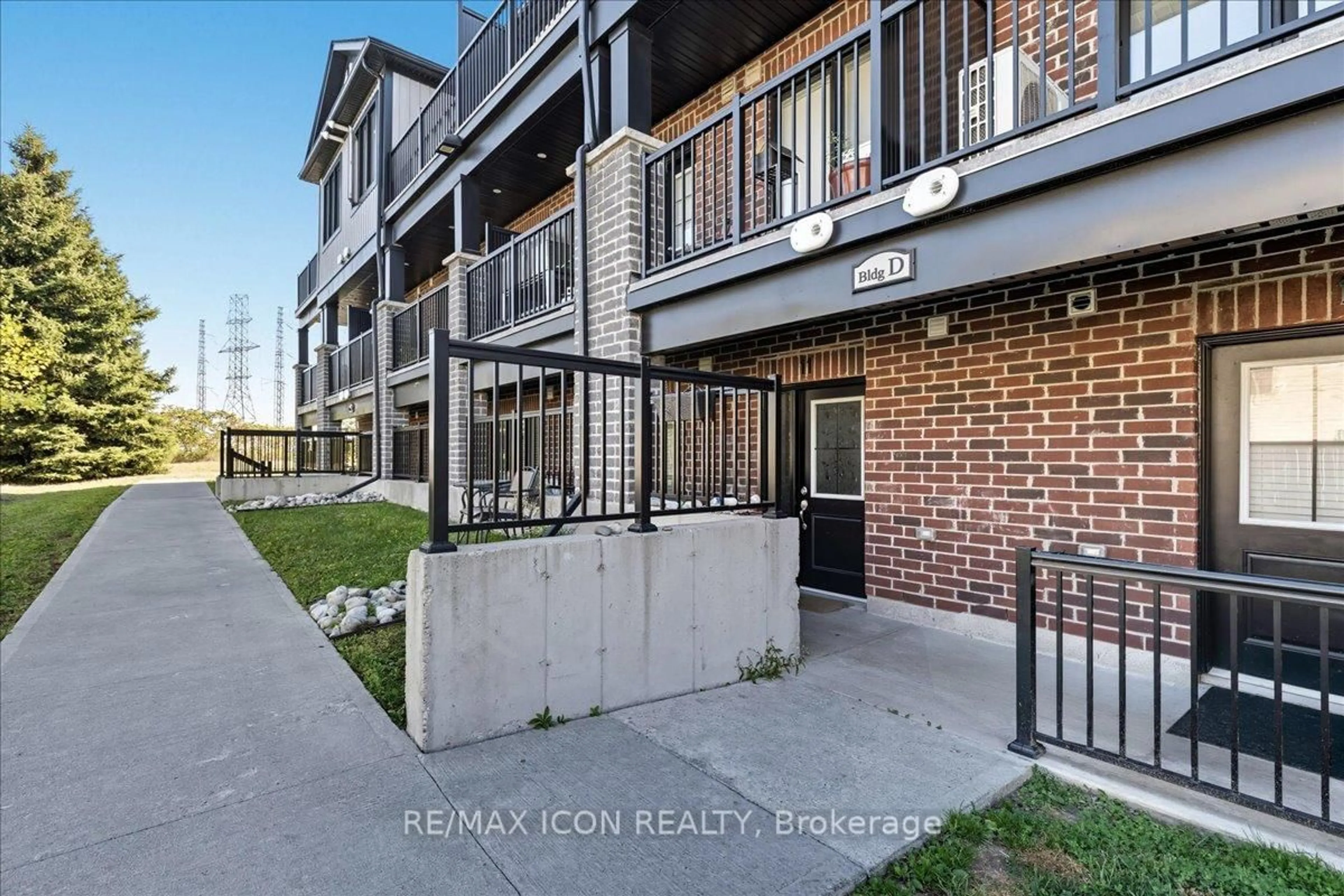 A pic from outside/outdoor area/front of a property/back of a property/a pic from drone, unknown for 160 Rochefort St #D11, Kitchener Ontario N2R 0L3