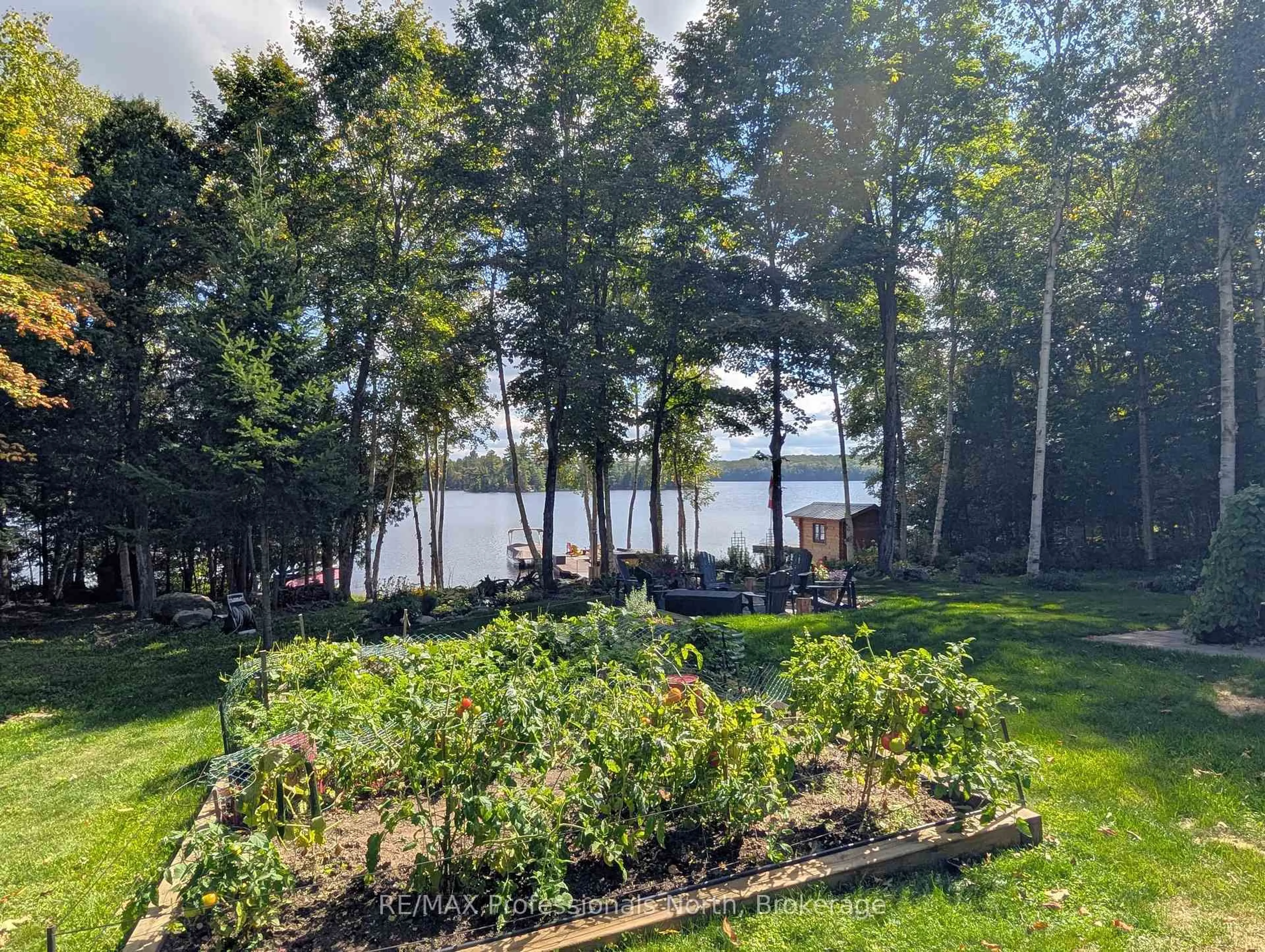 Patio, water/lake/river/ocean view for 1173 SPRING LAKE Rd, Parry Sound Remote Area Ontario P0A 1X0