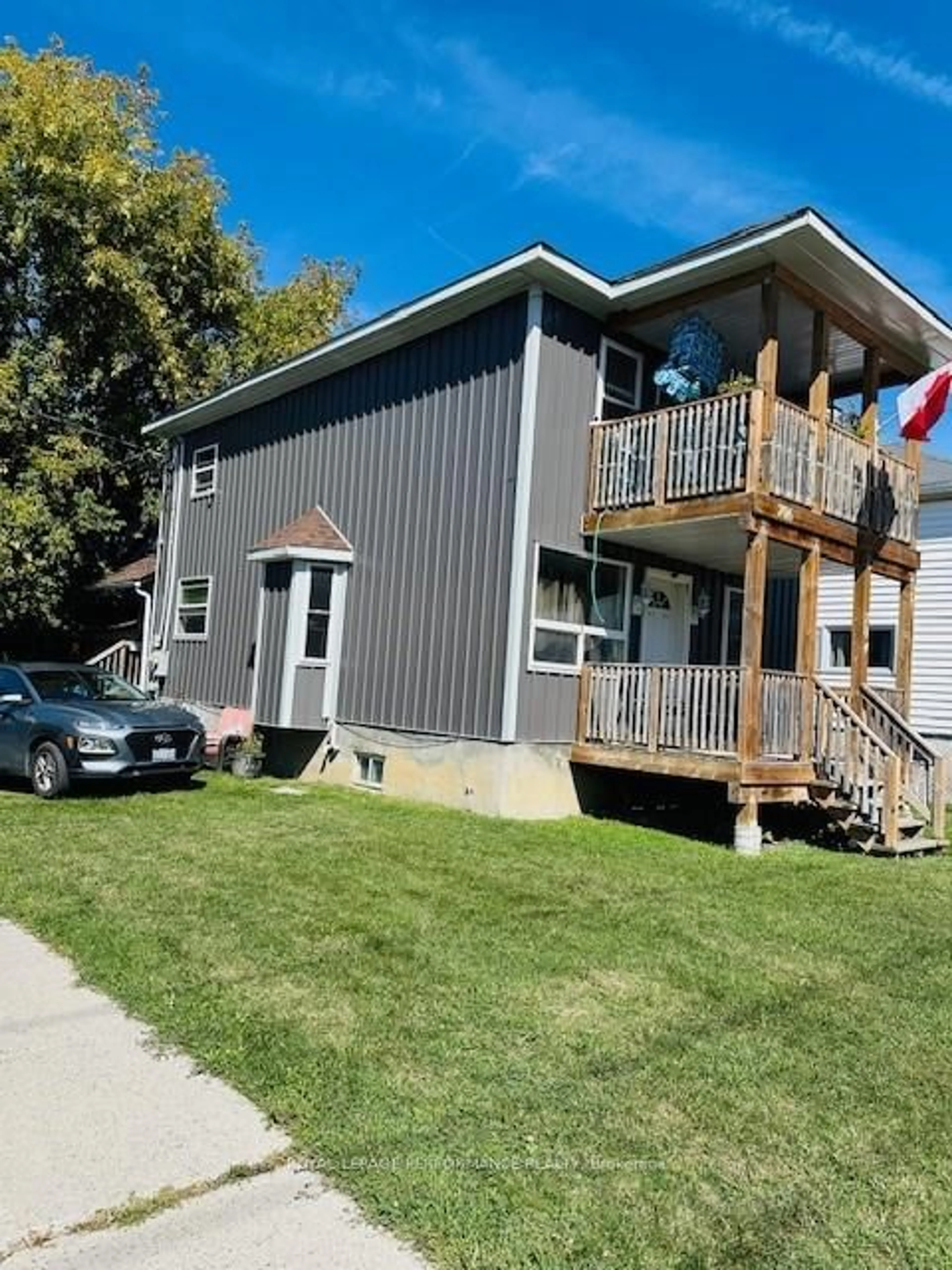 Home with vinyl exterior material, street for 704-706 First St, Cornwall Ontario K6H 1M4