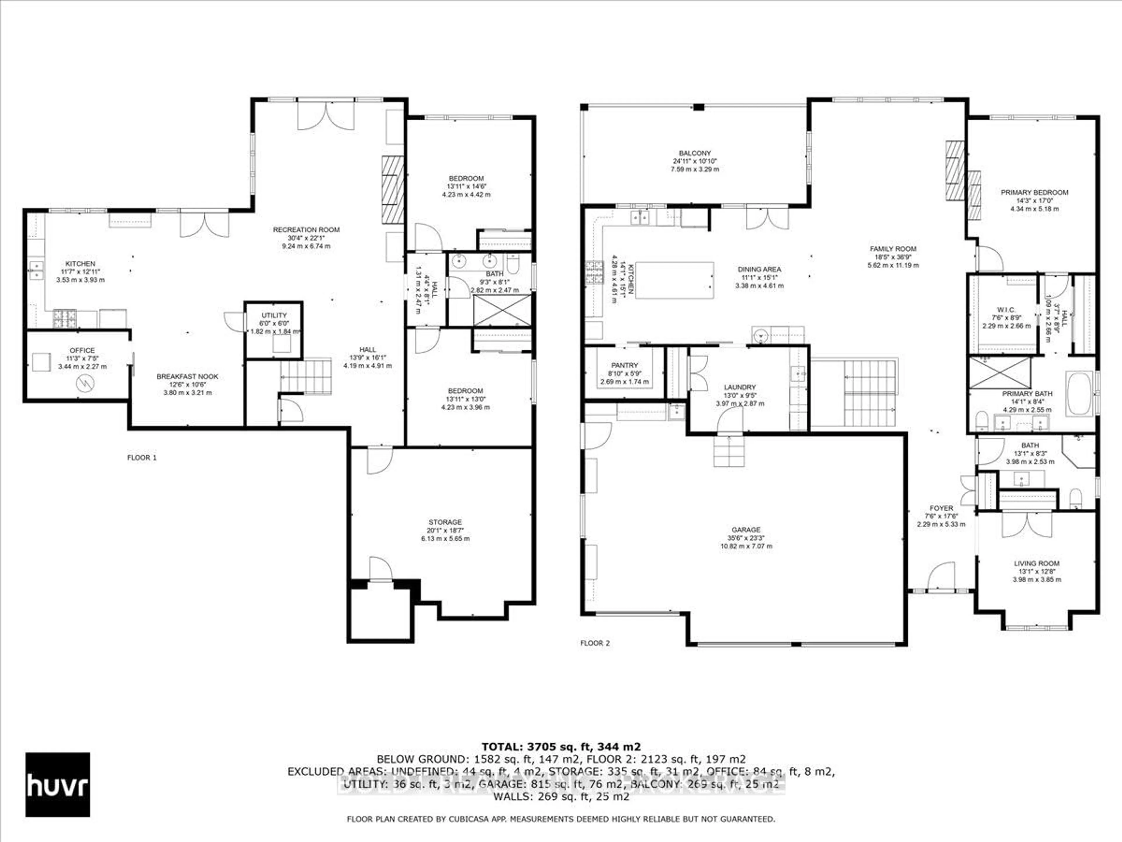 Floor plan for 36 Philmori Blvd, Pelham Ontario L0S 1E5