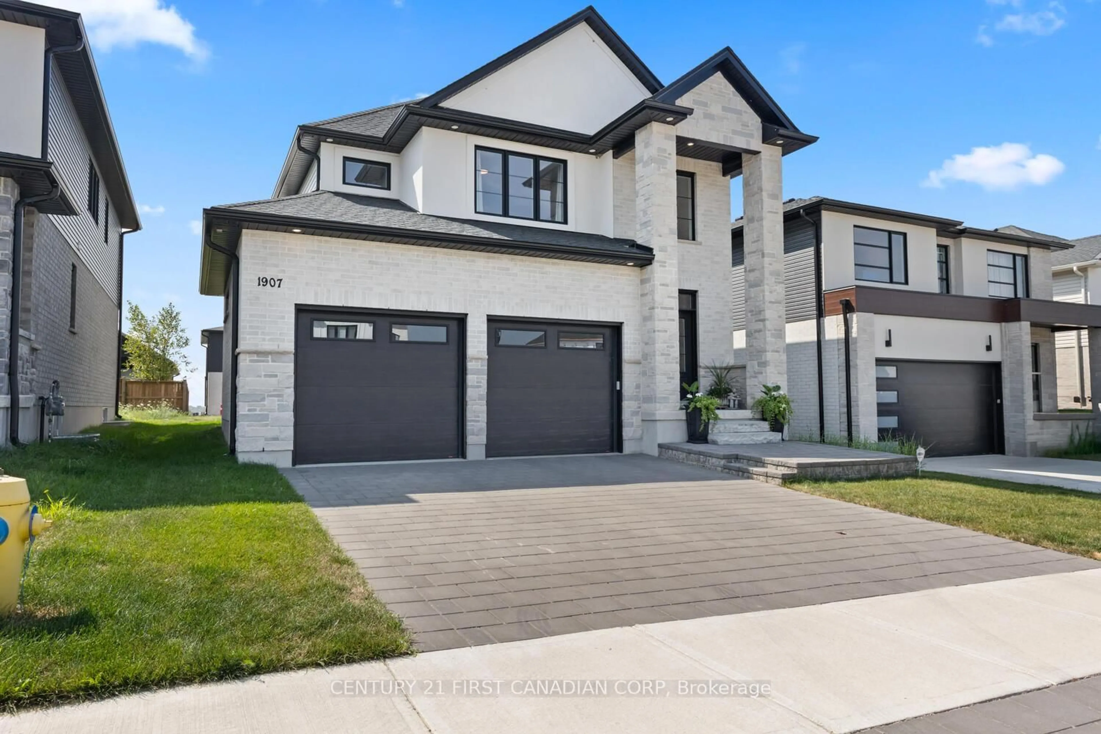 Home with brick exterior material, street for 1907 Fountain Grass Dr, London South Ontario N6K 0M2