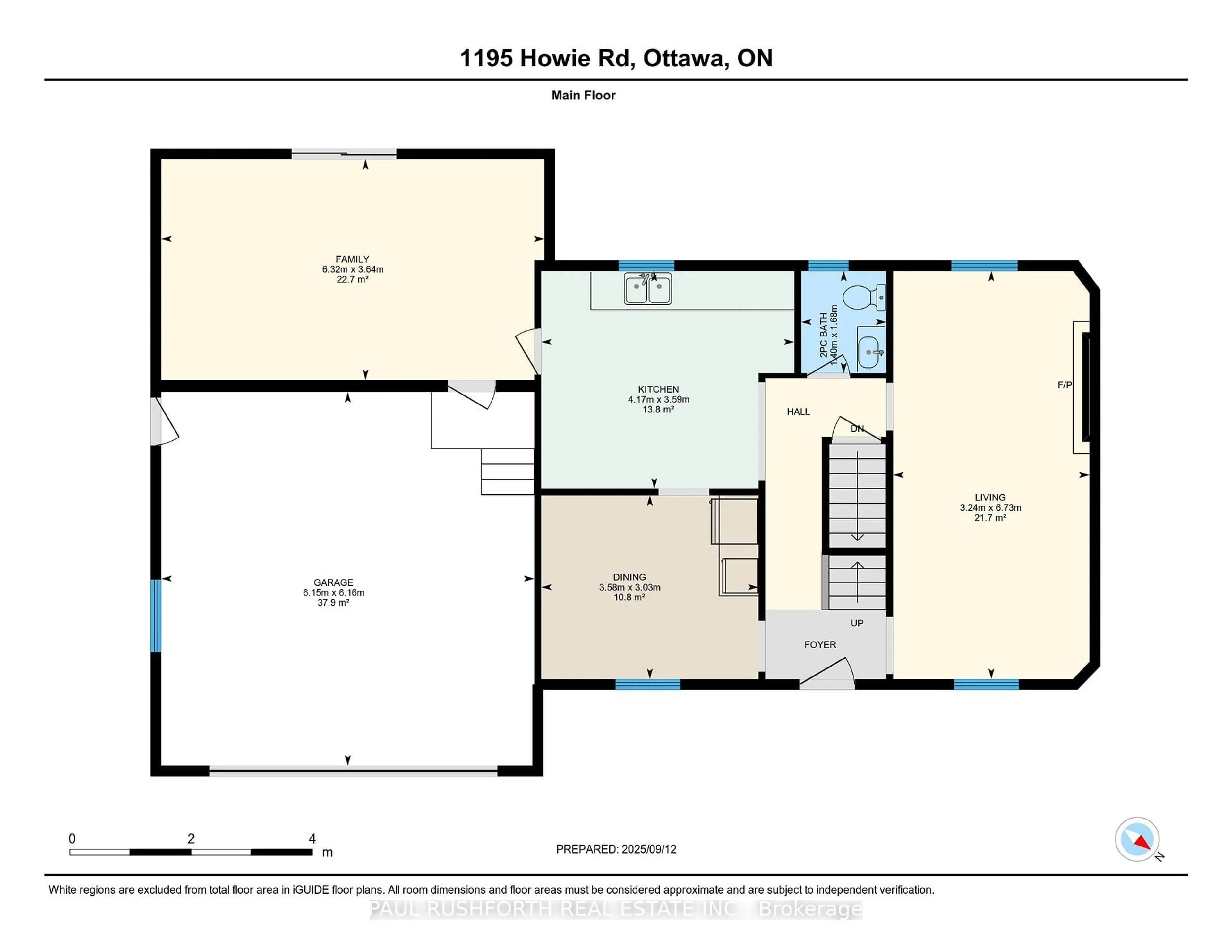 Floor plan for 1195 Howie Rd, Carp Ontario K0A 1L0