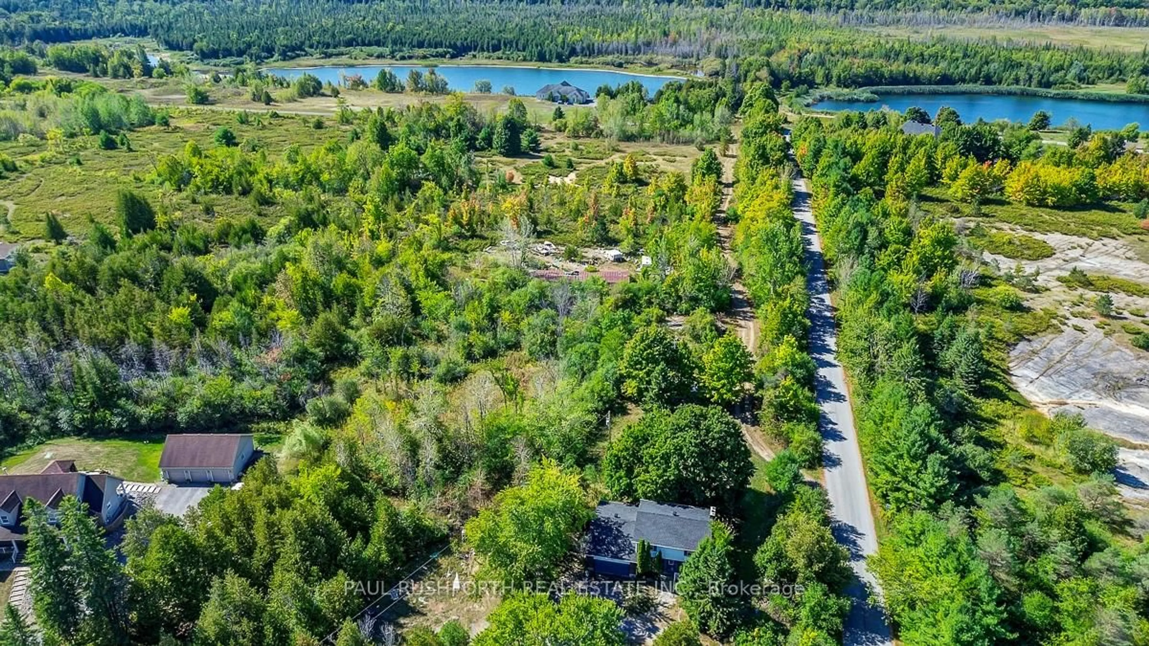A pic from outside/outdoor area/front of a property/back of a property/a pic from drone, forest/trees view for 1195 Howie Rd, Carp Ontario K0A 1L0