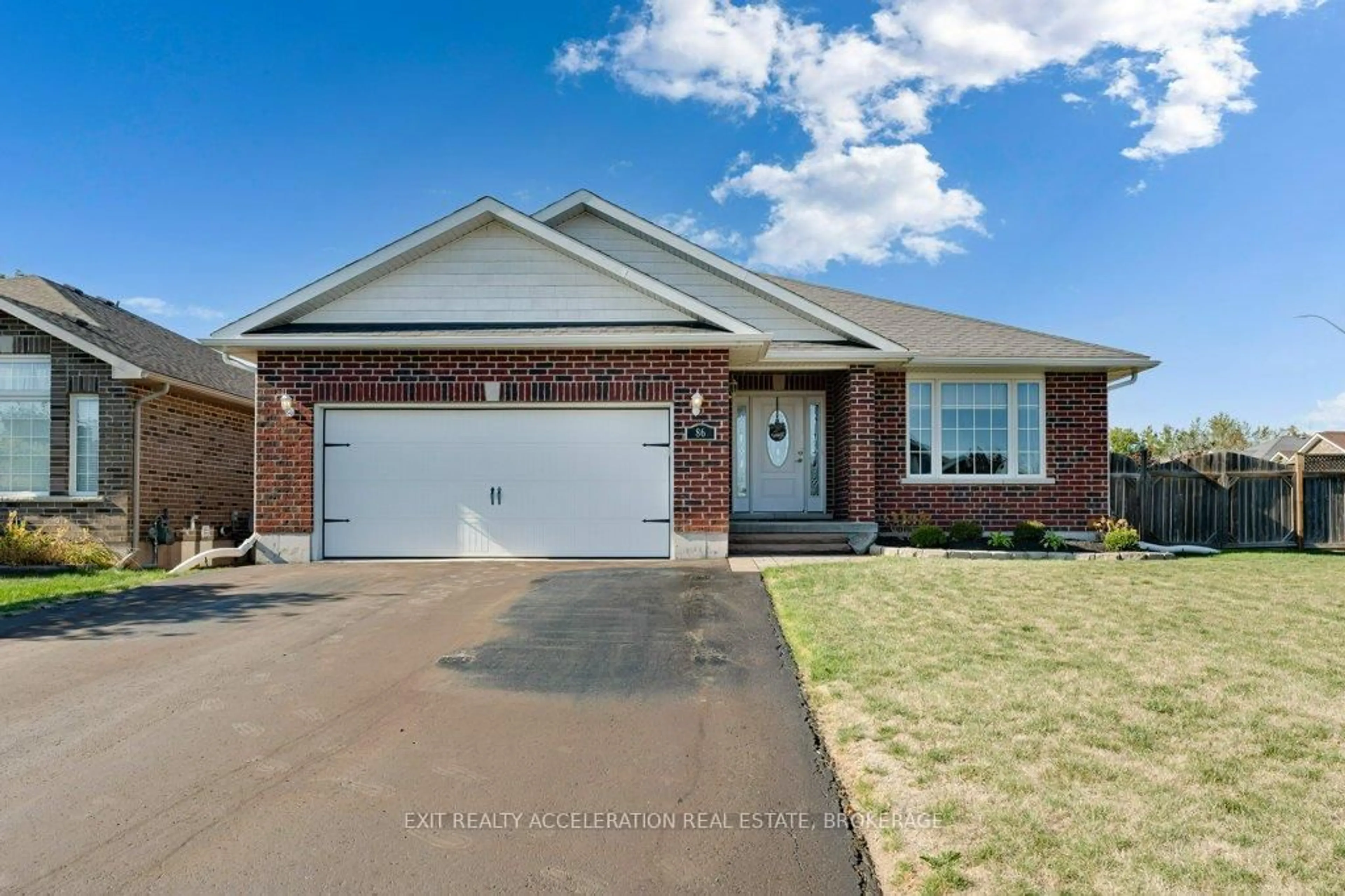Home with brick exterior material, street for 86 Hartwood Cres, Greater Napanee Ontario K7R 0A8
