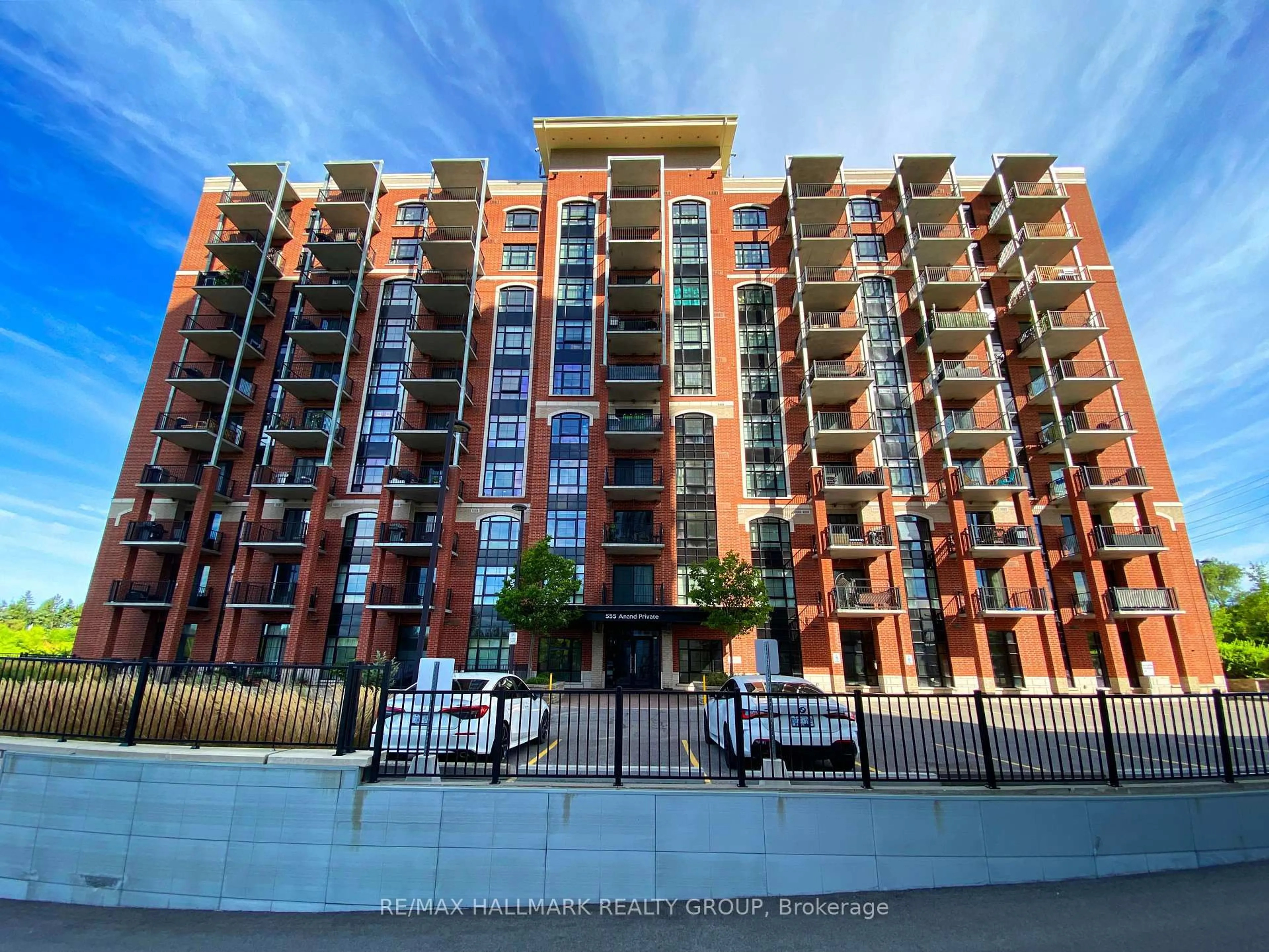 A pic from outside/outdoor area/front of a property/back of a property/a pic from drone, unknown for 555 Anand Private #208, Ottawa Ontario K1V 2R7