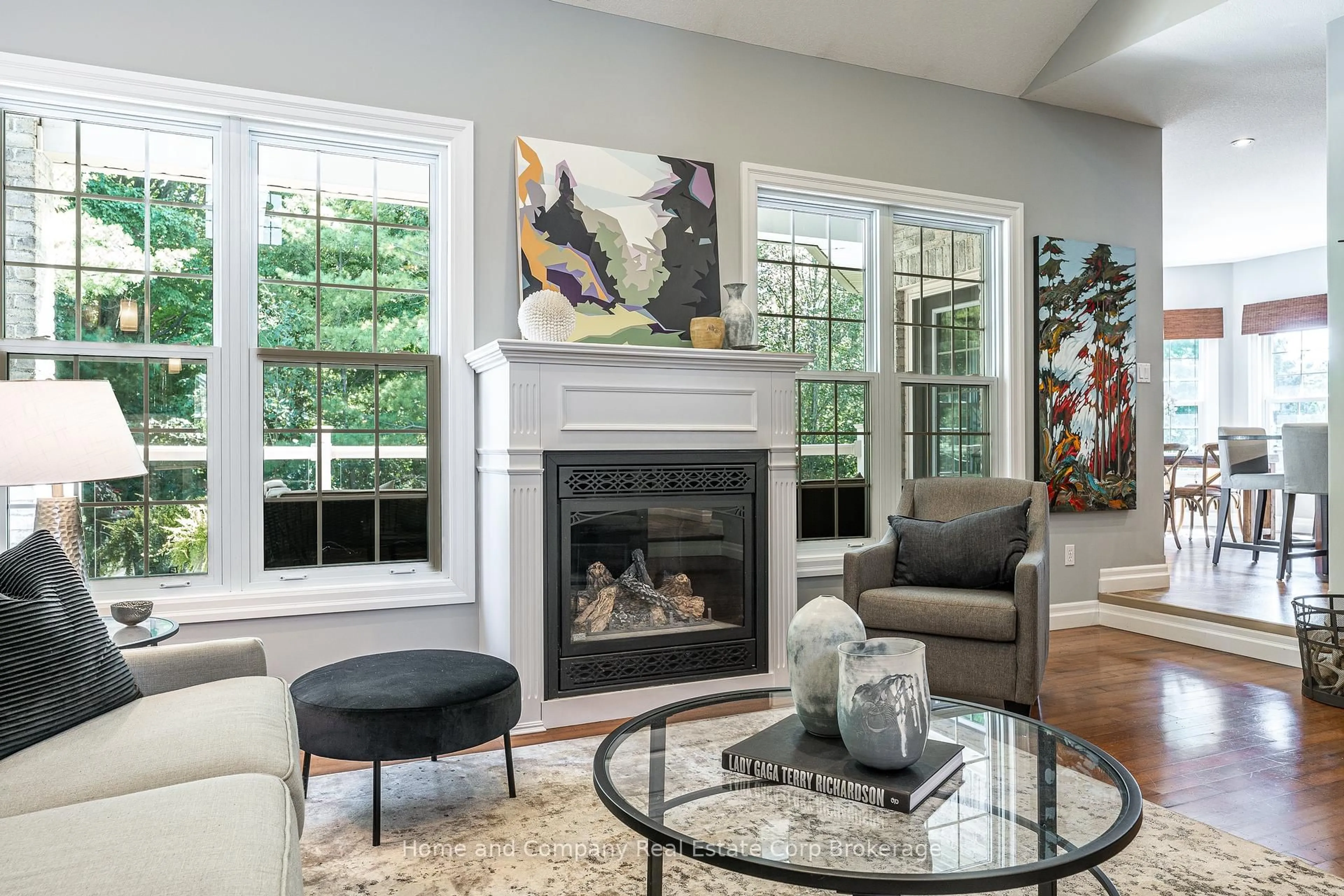 Living room with furniture, unknown for 65 Sir Adam Beck Rd, Stratford Ontario N5A 8B9