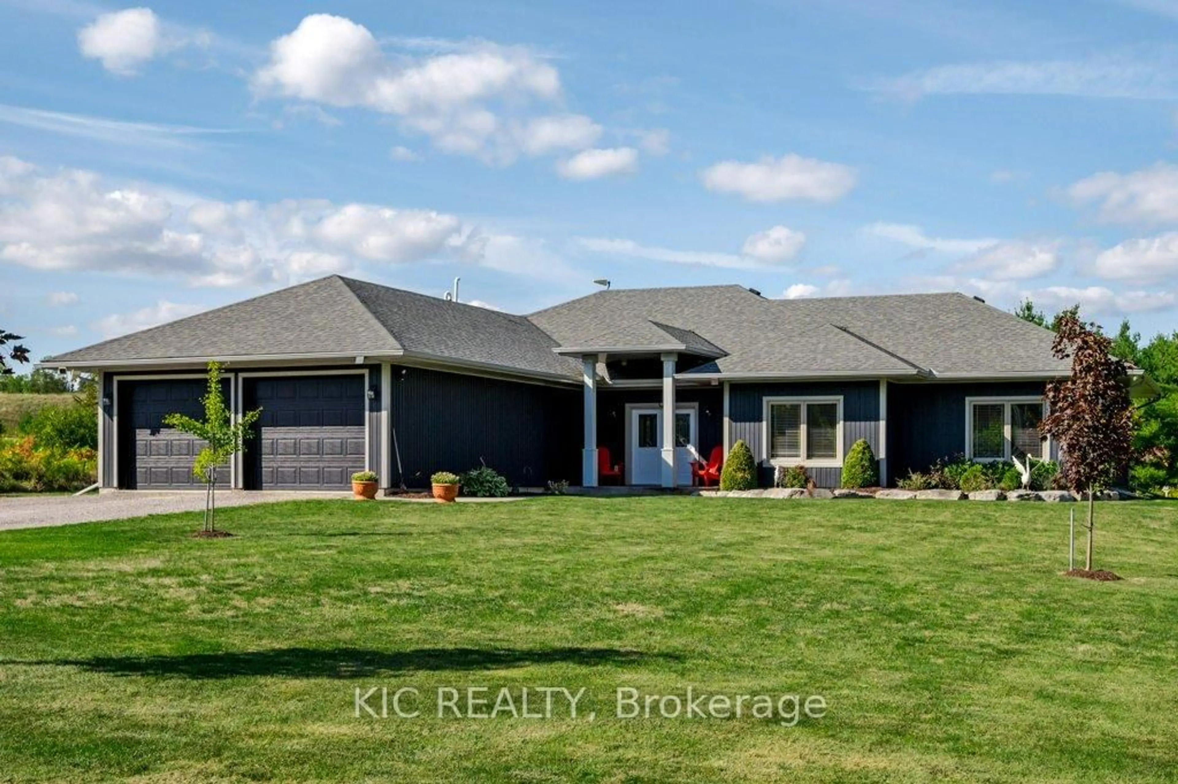 A pic from outside/outdoor area/front of a property/back of a property/a pic from drone, water/lake/river/ocean view for 804 8th Line West Line, Trent Hills Ontario K0L 1L0