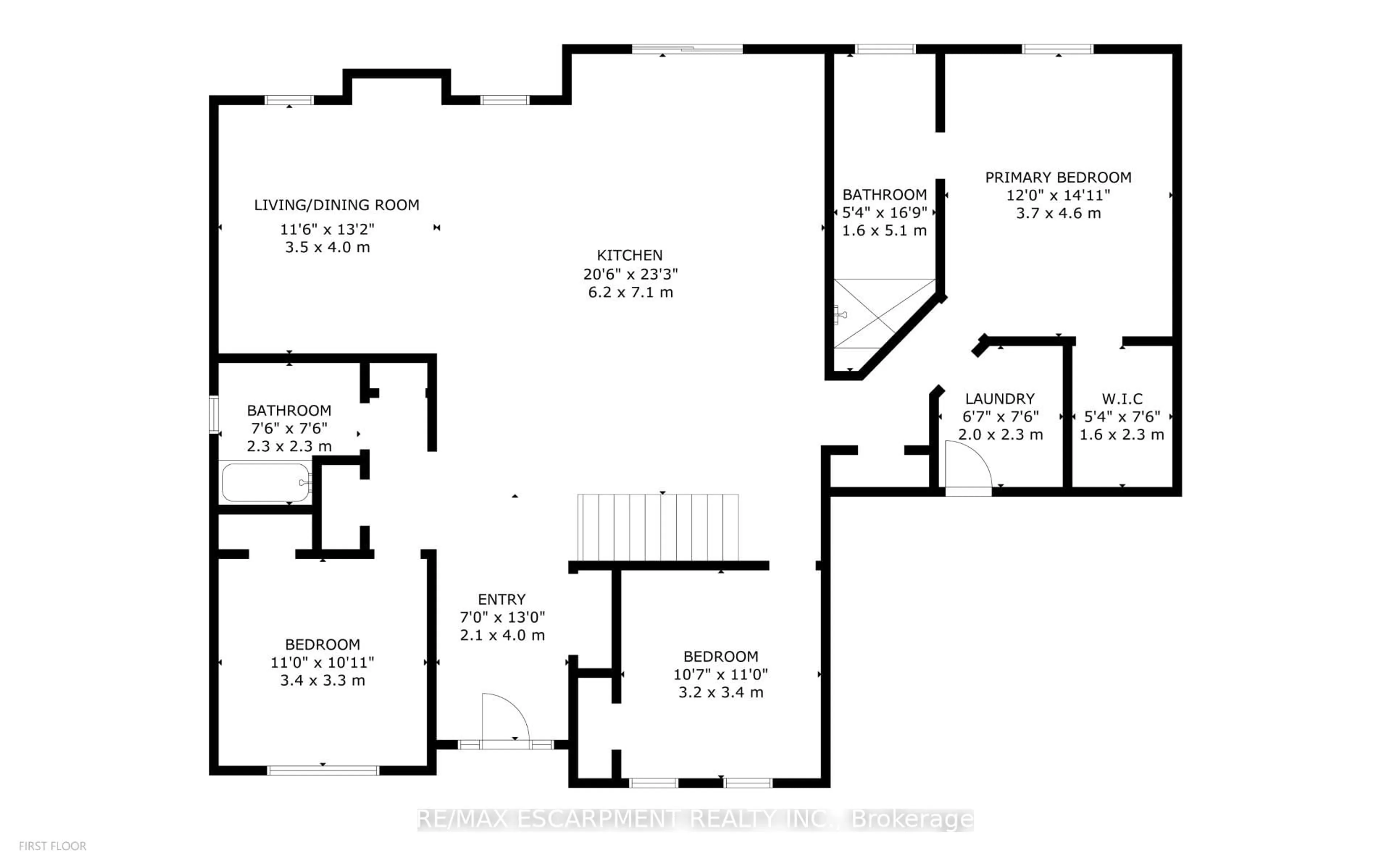 Floor plan for 53 Cesar Pl, Hamilton Ontario L9G 0G3