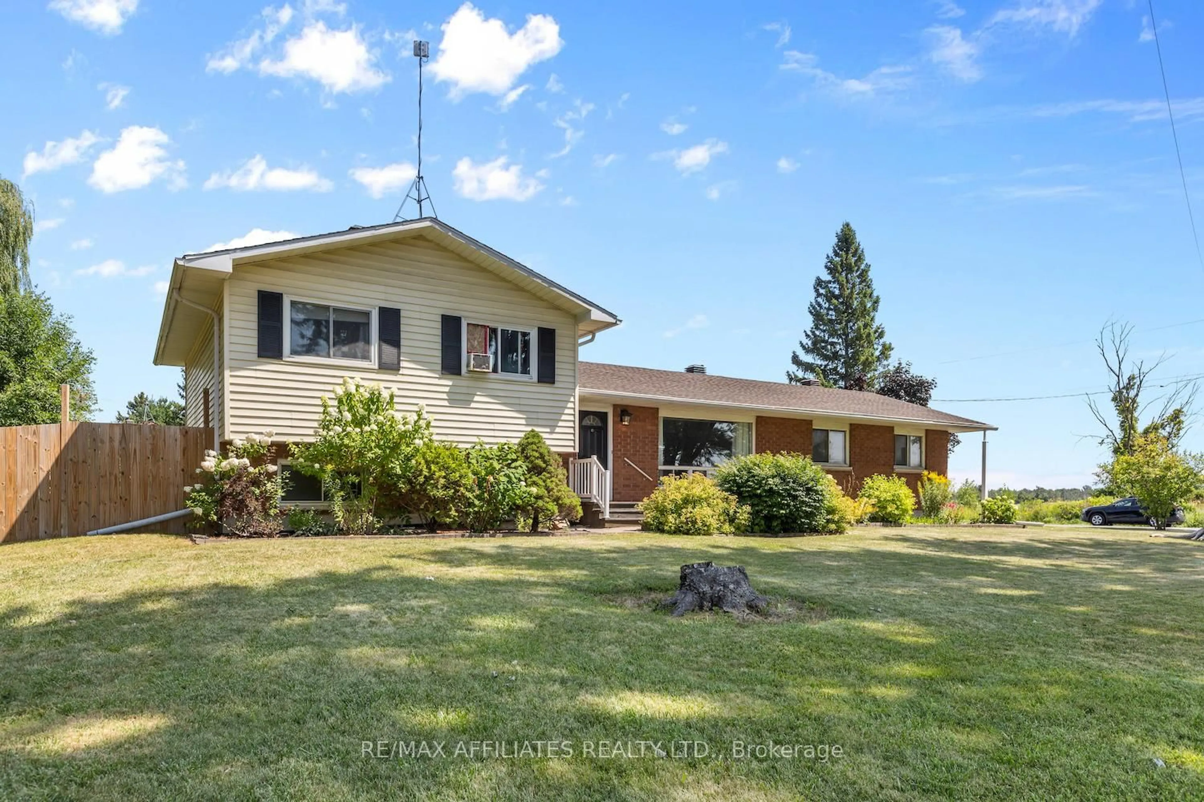 A pic from outside/outdoor area/front of a property/back of a property/a pic from drone, water/lake/river/ocean view for 328 Kelly-Jordan Rd, Smiths Falls Ontario K7A 4S7