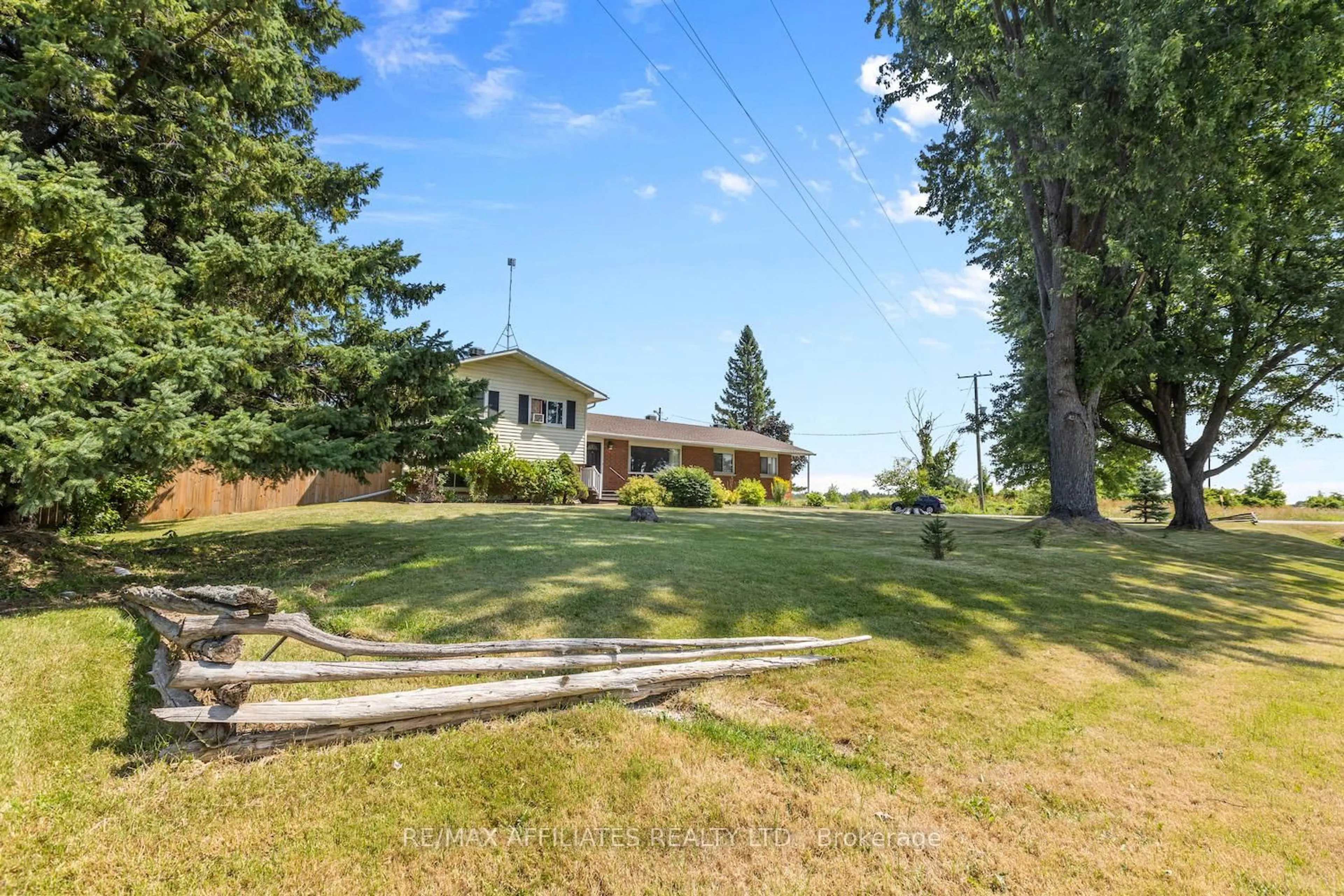 A pic from outside/outdoor area/front of a property/back of a property/a pic from drone, water/lake/river/ocean view for 328 Kelly-Jordan Rd, Smiths Falls Ontario K7A 4S7