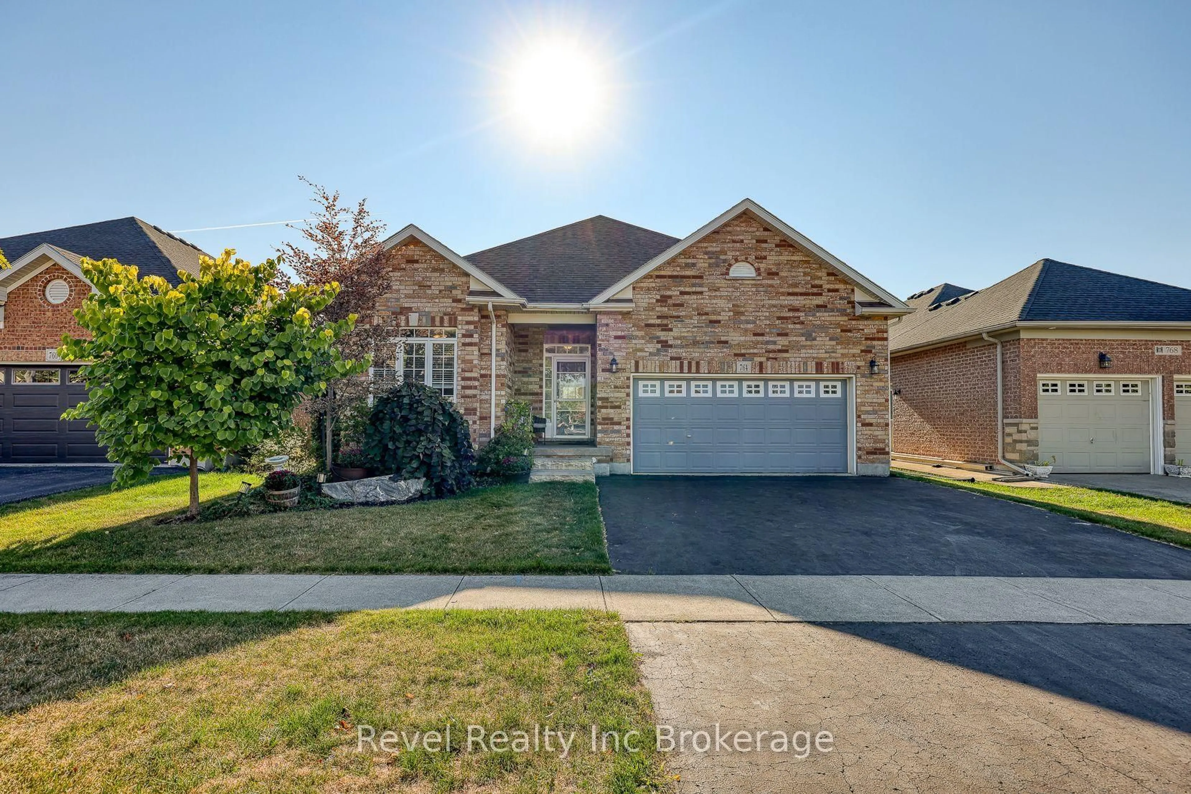 Home with brick exterior material, street for 764 Garden Court Cres, Woodstock Ontario N4T 0A3