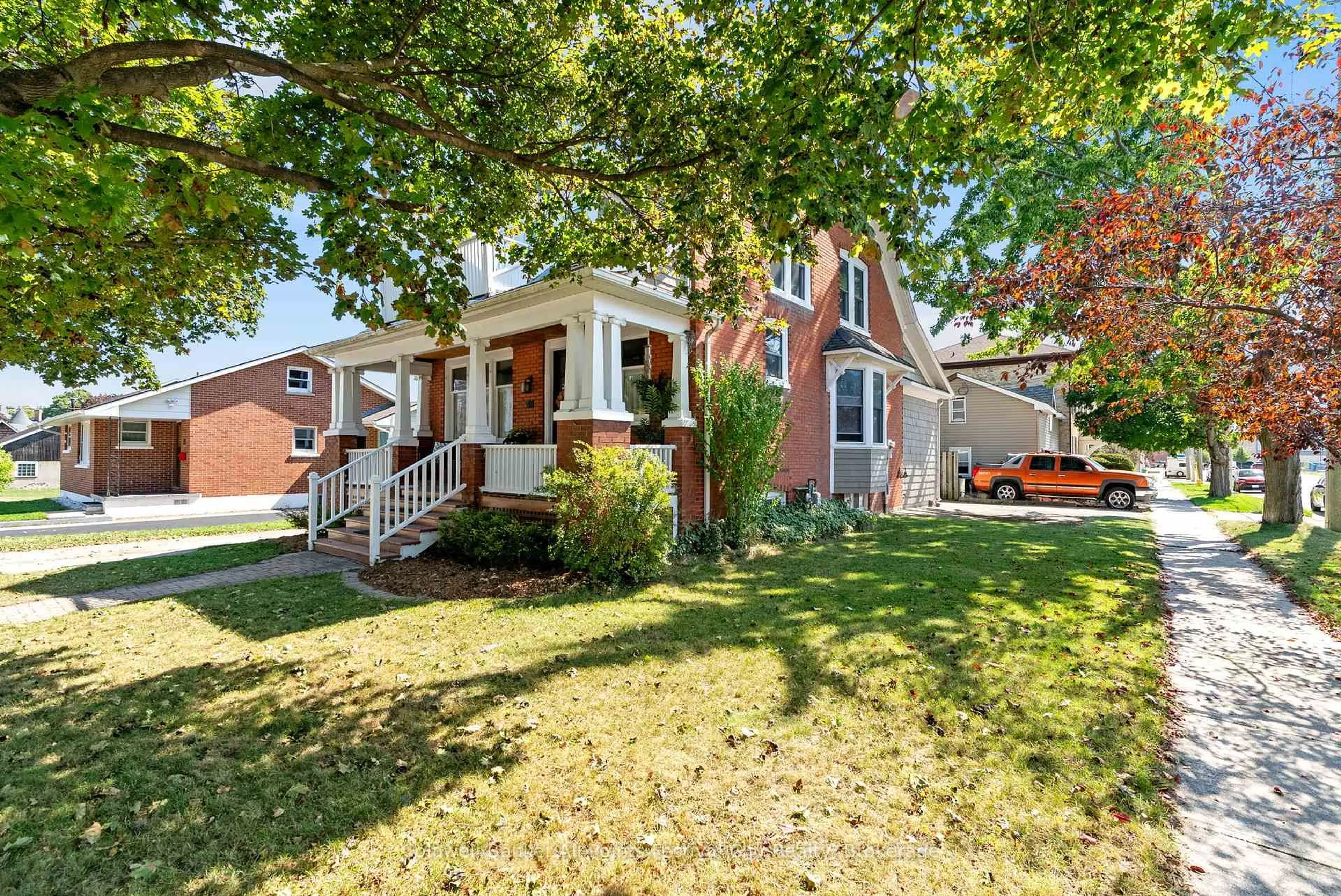 Home with brick exterior material, street for 34 Nelson St, Goderich Ontario N7A 1R8