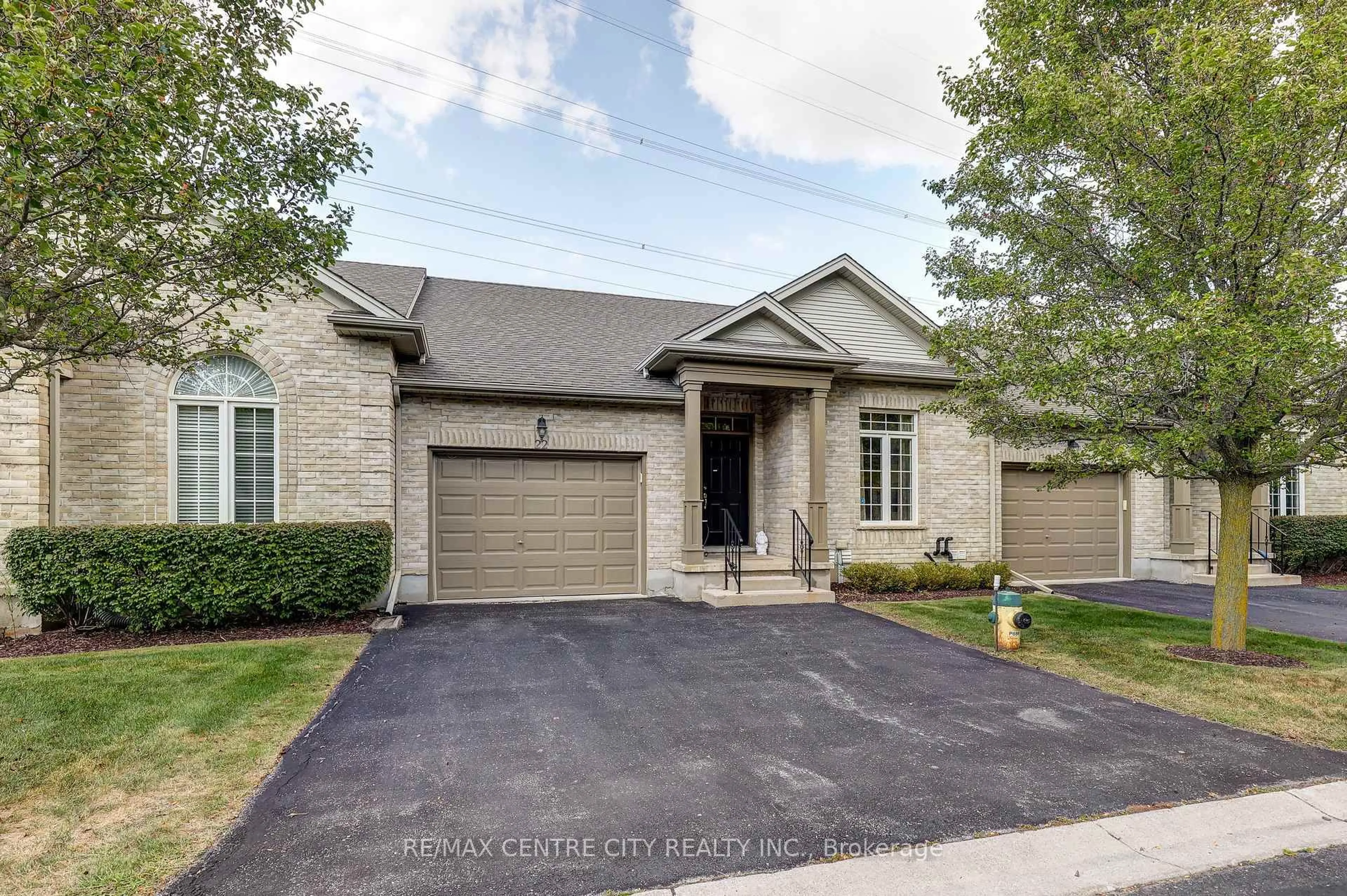 Home with brick exterior material, street for 87 Donker Dr #22, St. Thomas Ontario N5P 4L2