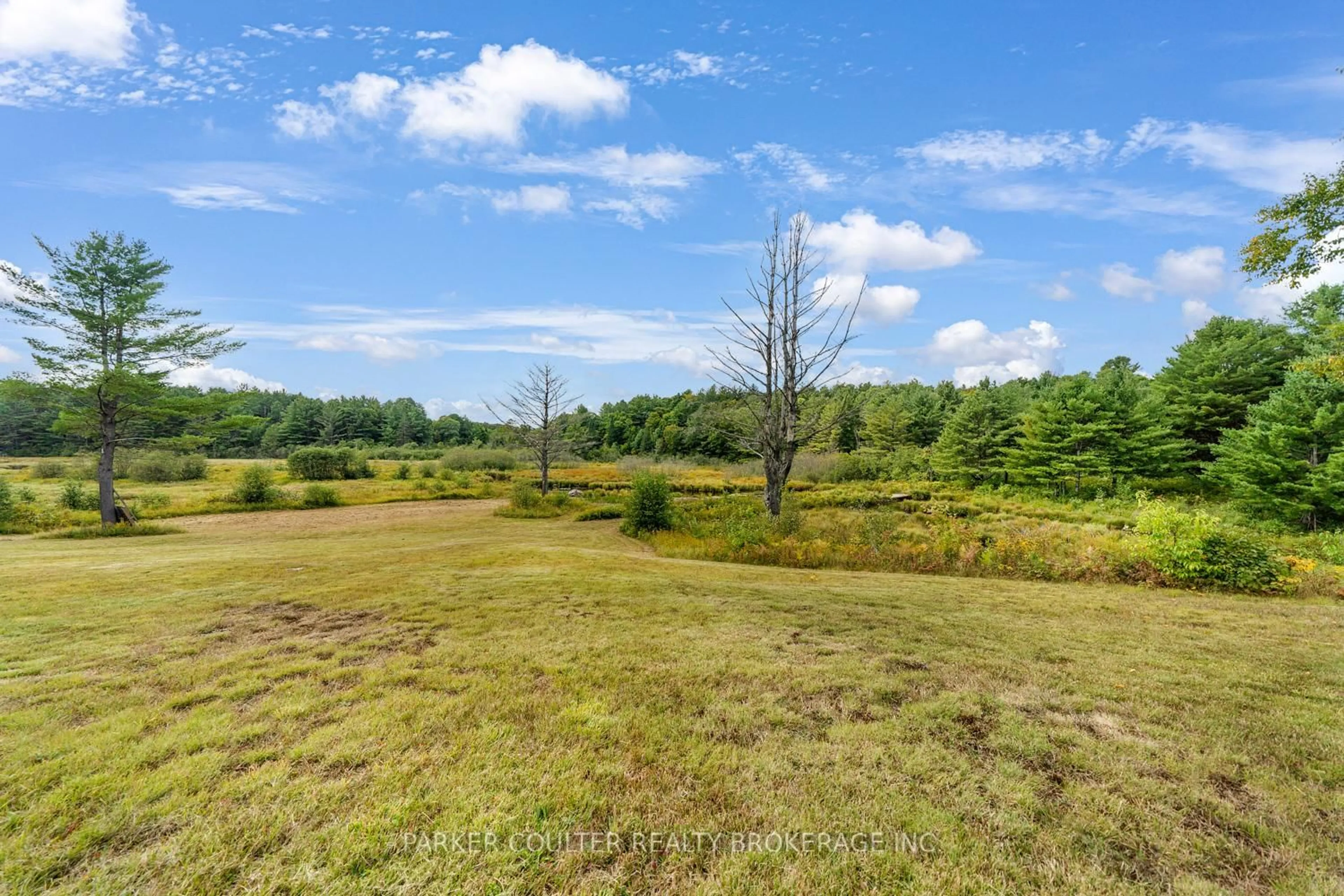 A pic from outside/outdoor area/front of a property/back of a property/a pic from drone, forest/trees view for 259 Nippissing Rd, Seguin Ontario P0C 1J0
