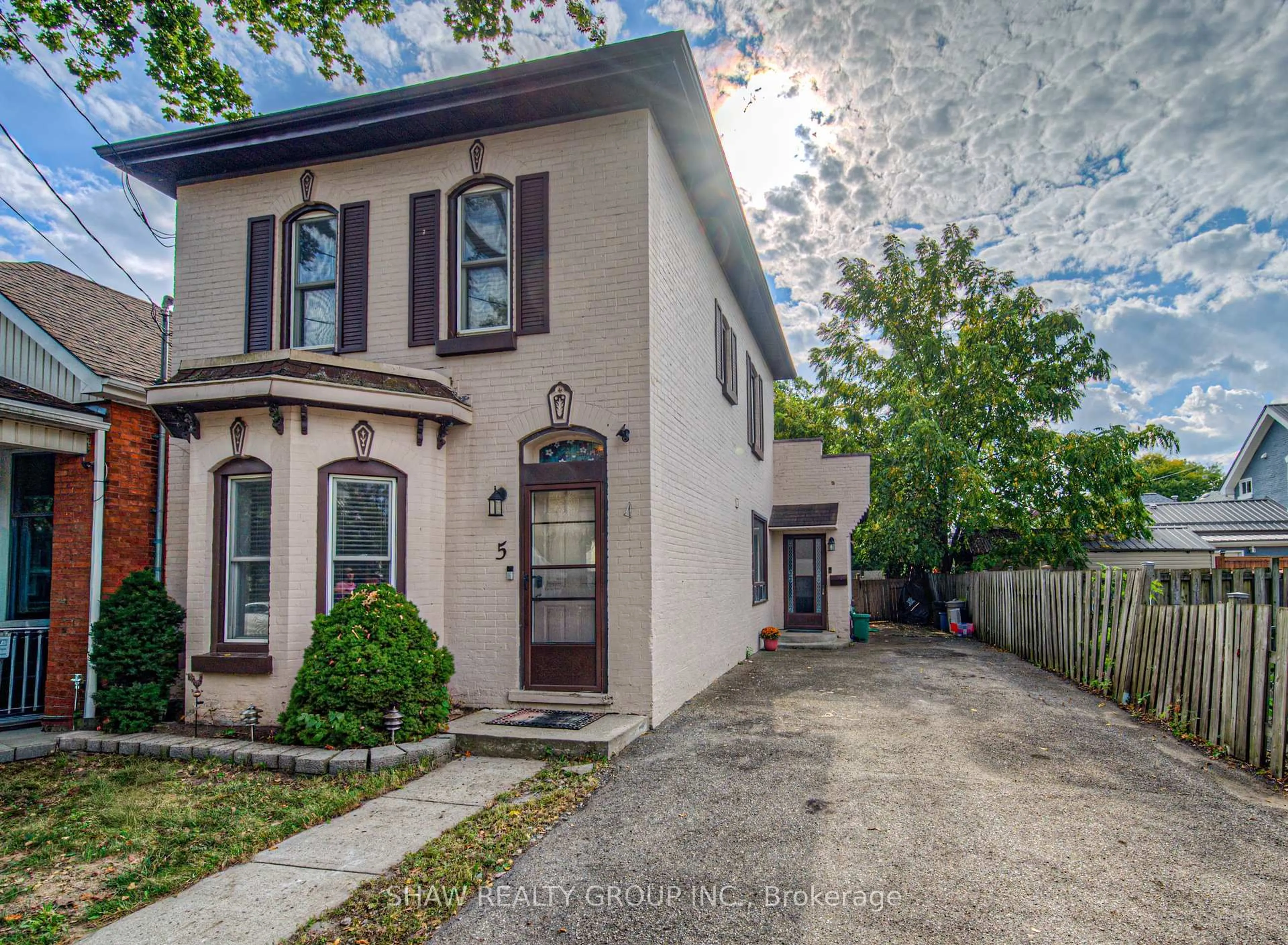 Home with brick exterior material, street for 5 Superior St, Brantford Ontario N3S 2J9